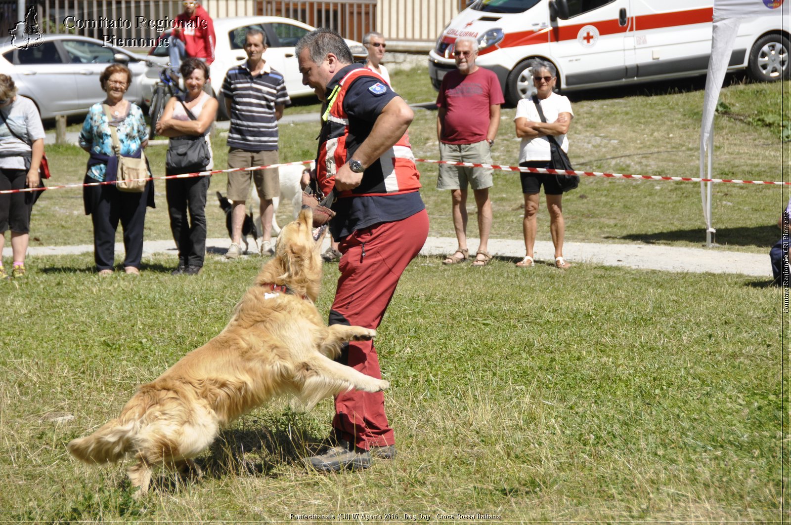 Pontechianale (CN) 7 Agosto 2016 - Dog Day - Croce Rossa Italiana - Comitato Regionale del Piemonte