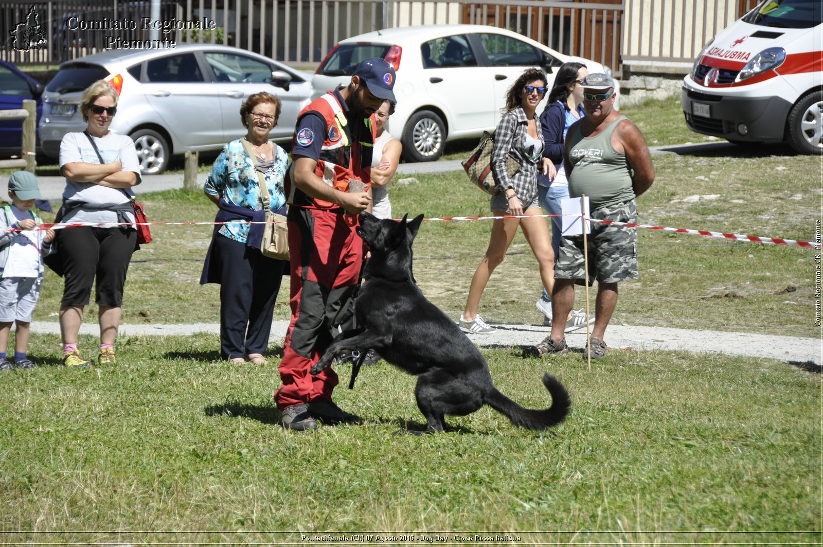 Pontechianale (CN) 7 Agosto 2016 - Dog Day - Croce Rossa Italiana - Comitato Regionale del Piemonte