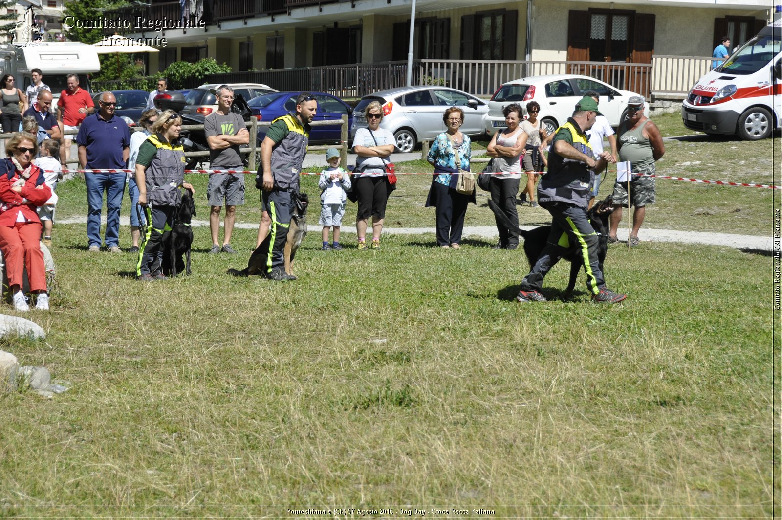 Pontechianale (CN) 7 Agosto 2016 - Dog Day - Croce Rossa Italiana - Comitato Regionale del Piemonte