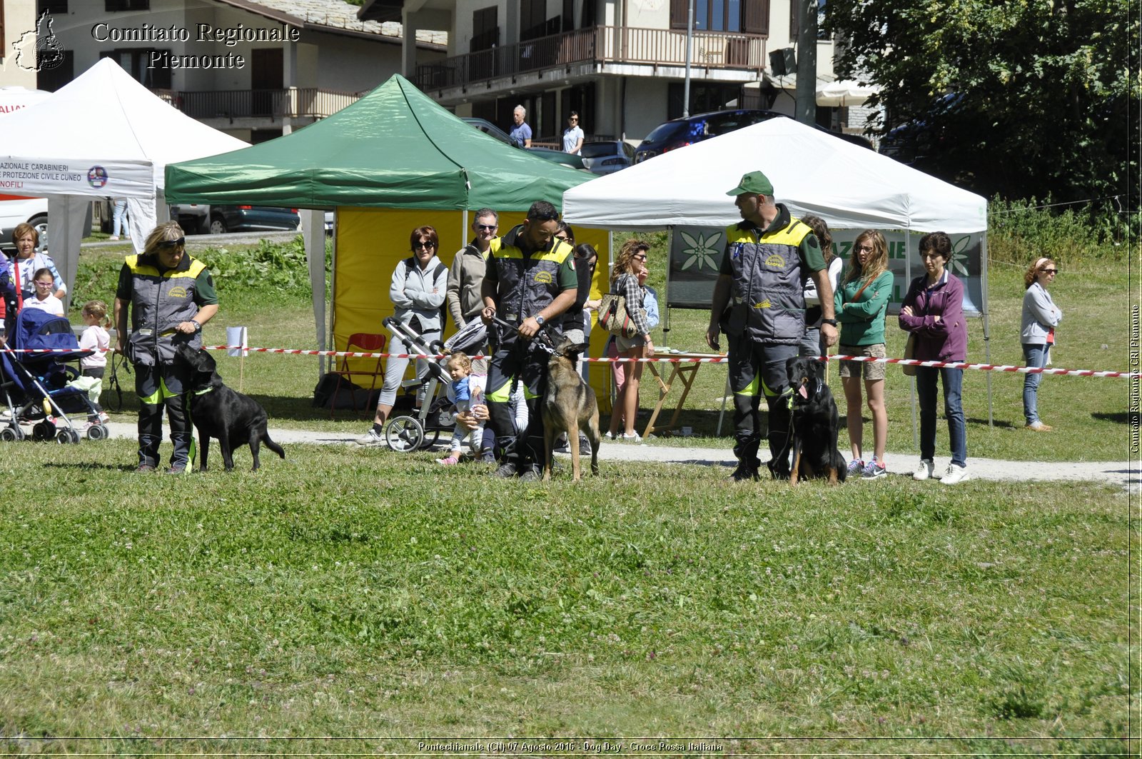 Pontechianale (CN) 7 Agosto 2016 - Dog Day - Croce Rossa Italiana - Comitato Regionale del Piemonte