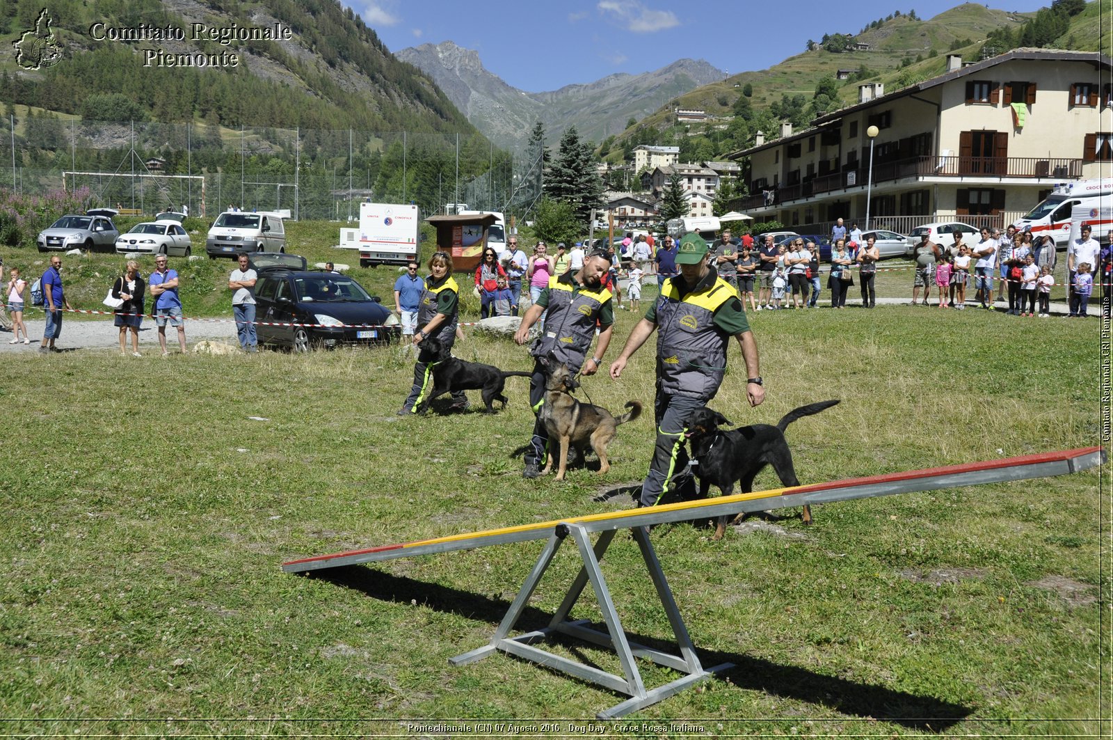 Pontechianale (CN) 7 Agosto 2016 - Dog Day - Croce Rossa Italiana - Comitato Regionale del Piemonte