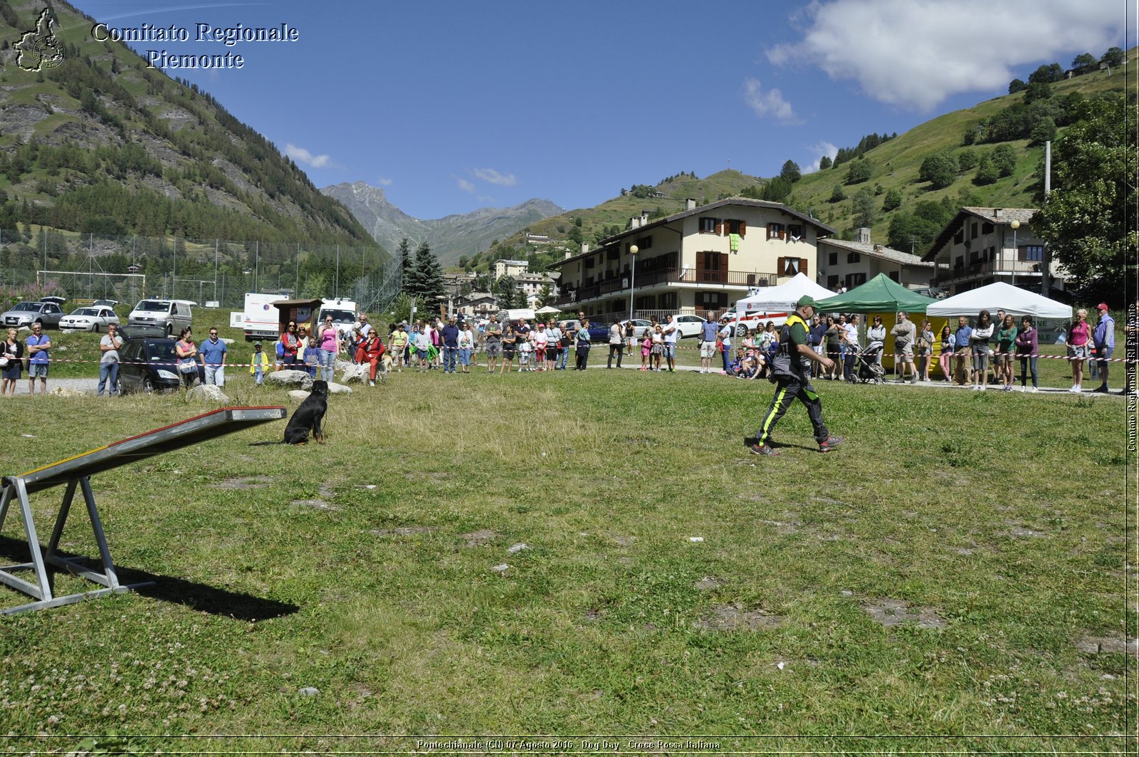 Pontechianale (CN) 7 Agosto 2016 - Dog Day - Croce Rossa Italiana - Comitato Regionale del Piemonte