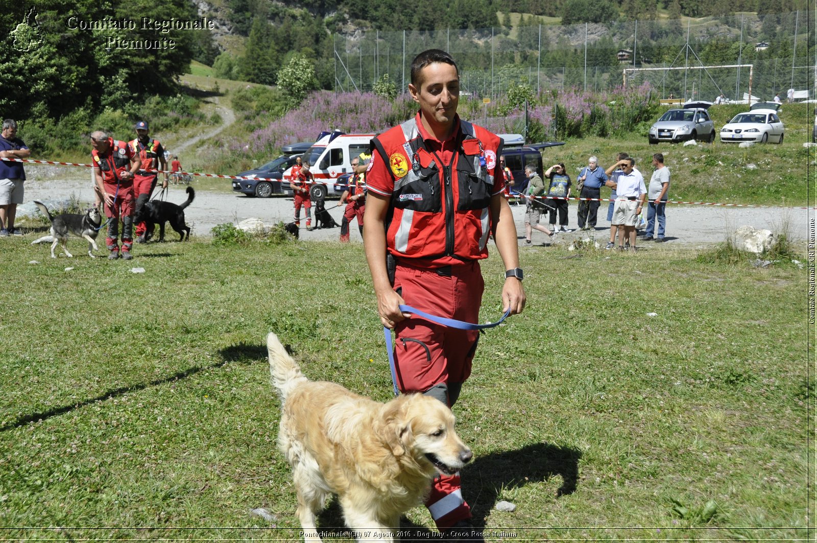 Pontechianale (CN) 7 Agosto 2016 - Dog Day - Croce Rossa Italiana - Comitato Regionale del Piemonte