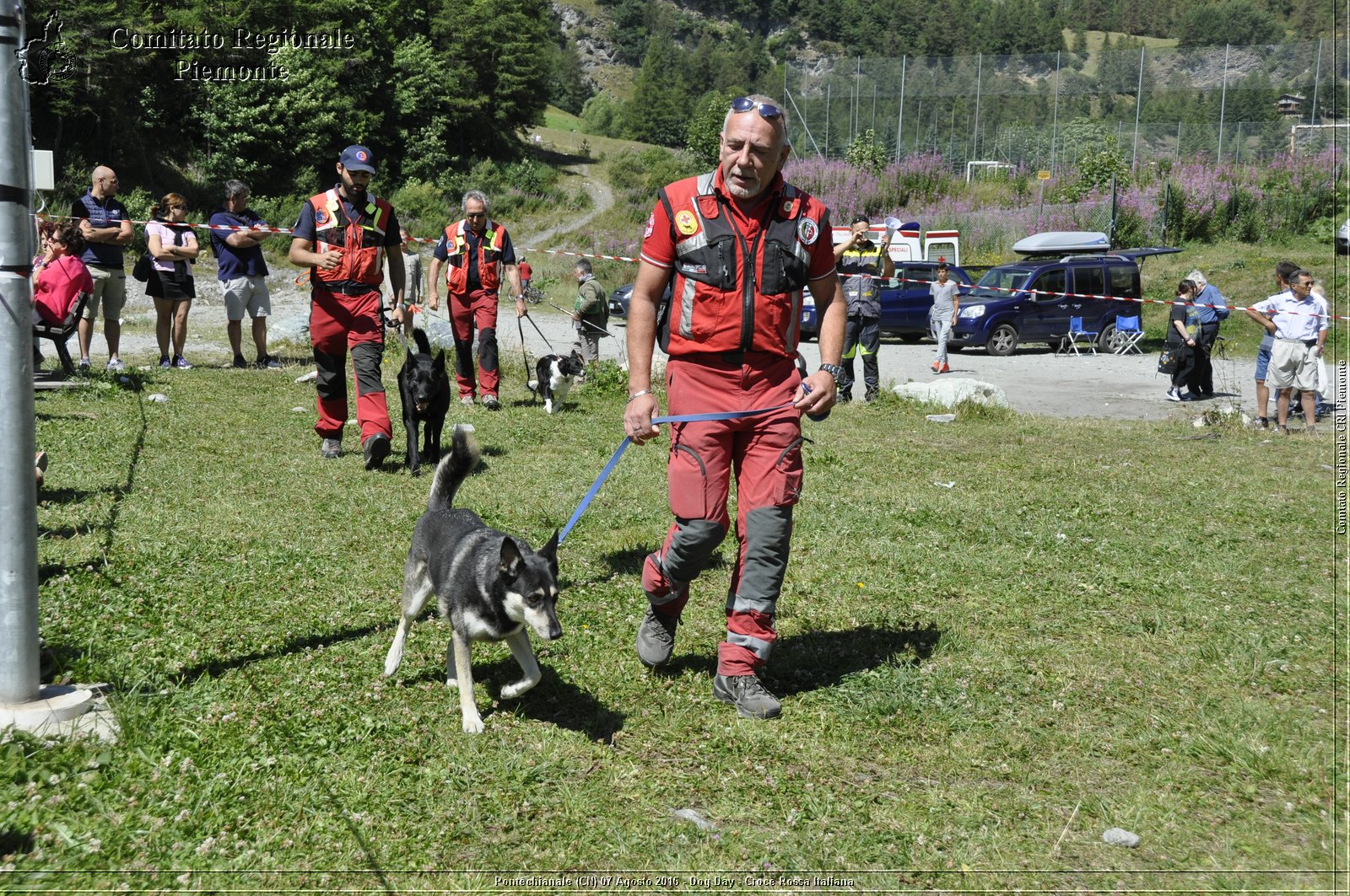 Pontechianale (CN) 7 Agosto 2016 - Dog Day - Croce Rossa Italiana - Comitato Regionale del Piemonte