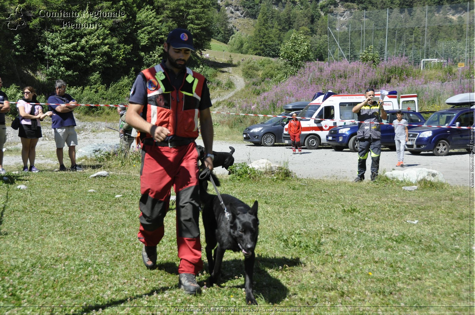 Pontechianale (CN) 7 Agosto 2016 - Dog Day - Croce Rossa Italiana - Comitato Regionale del Piemonte