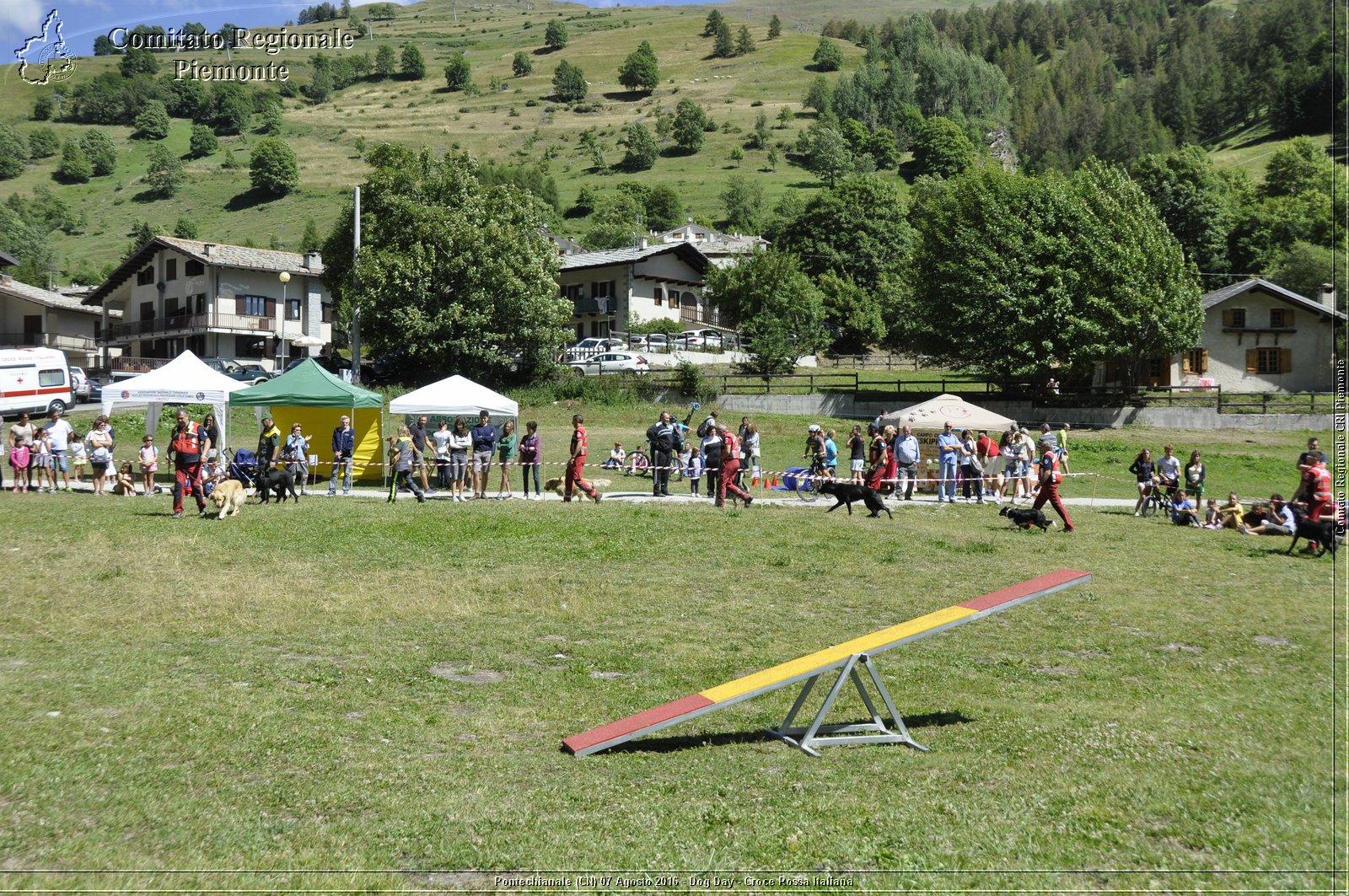 Pontechianale (CN) 7 Agosto 2016 - Dog Day - Croce Rossa Italiana - Comitato Regionale del Piemonte