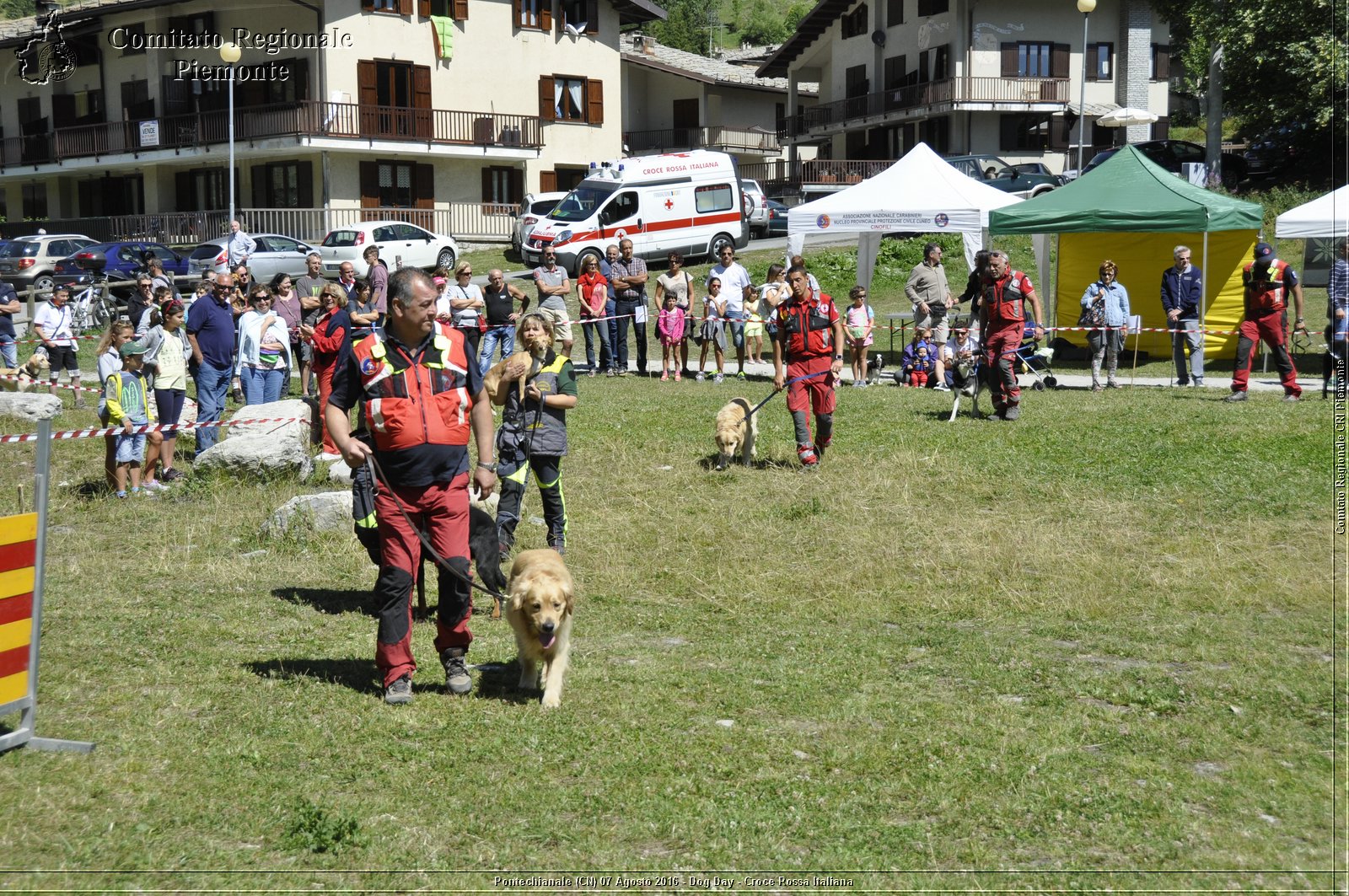 Pontechianale (CN) 7 Agosto 2016 - Dog Day - Croce Rossa Italiana - Comitato Regionale del Piemonte