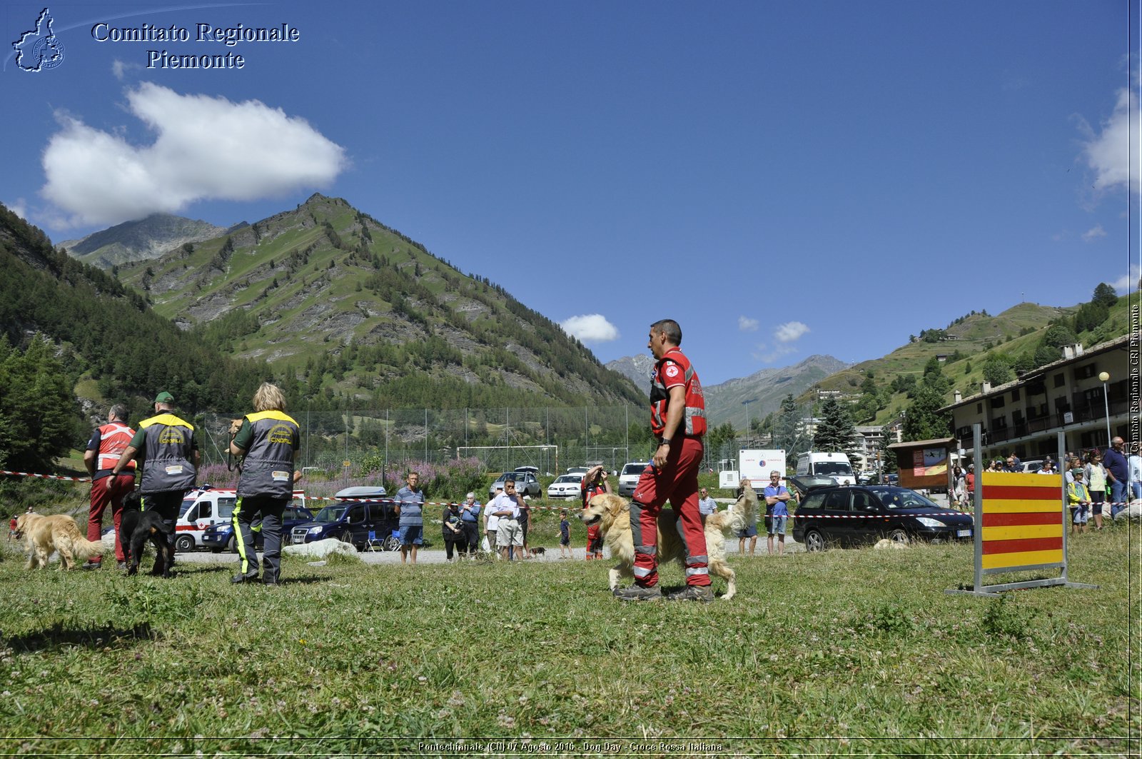 Pontechianale (CN) 7 Agosto 2016 - Dog Day - Croce Rossa Italiana - Comitato Regionale del Piemonte