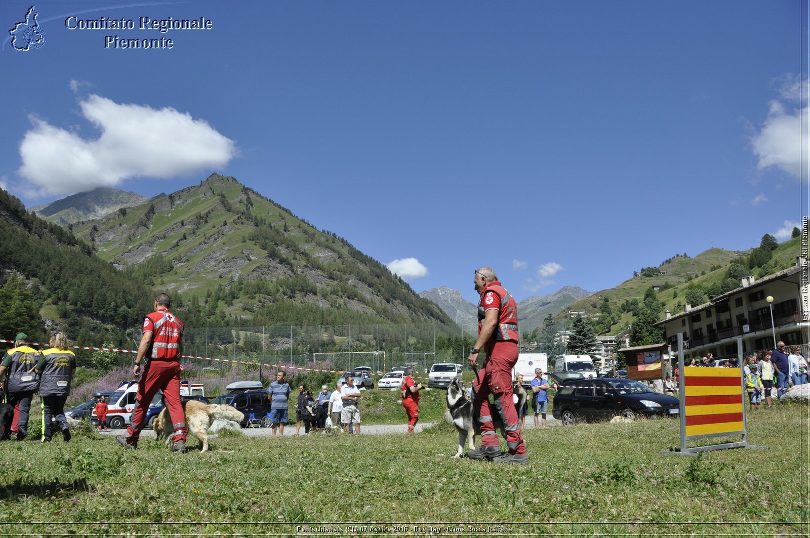 Pontechianale (CN) 7 Agosto 2016 - Dog Day - Croce Rossa Italiana - Comitato Regionale del Piemonte