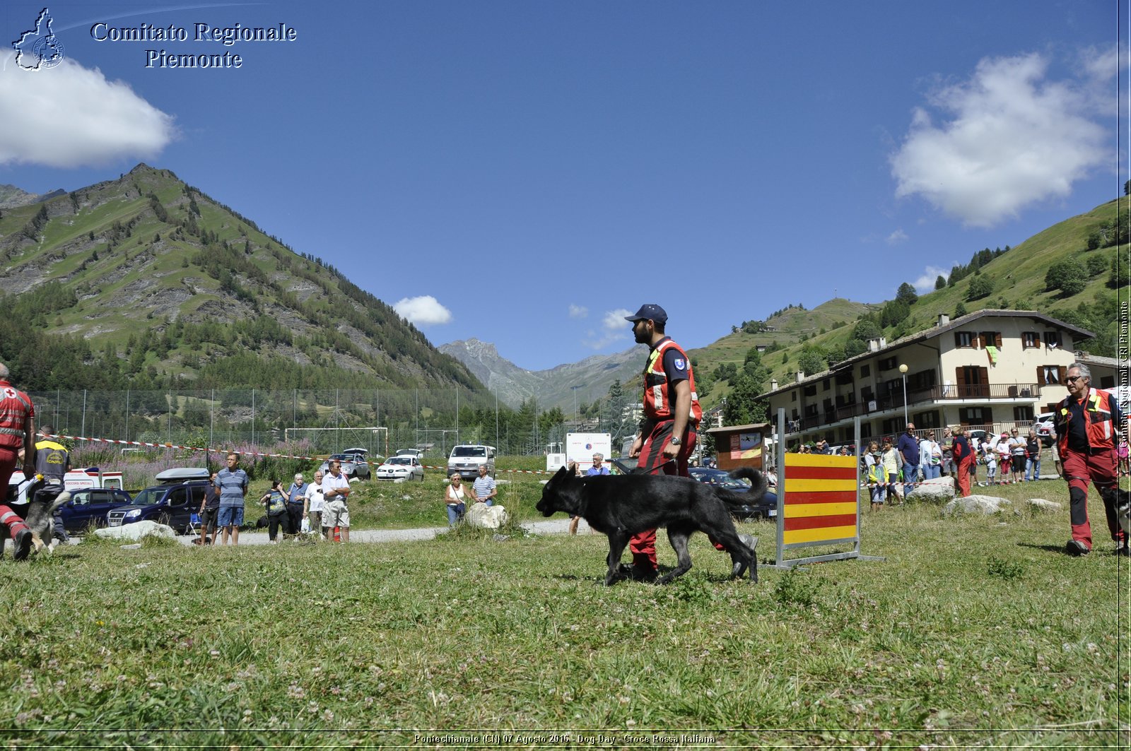 Pontechianale (CN) 7 Agosto 2016 - Dog Day - Croce Rossa Italiana - Comitato Regionale del Piemonte