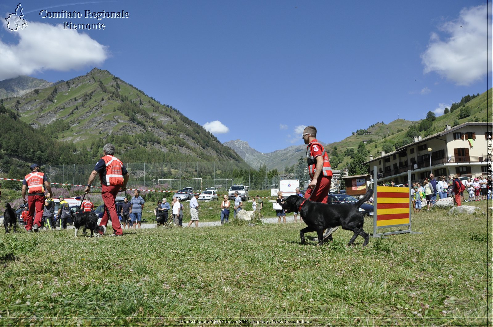 Pontechianale (CN) 7 Agosto 2016 - Dog Day - Croce Rossa Italiana - Comitato Regionale del Piemonte