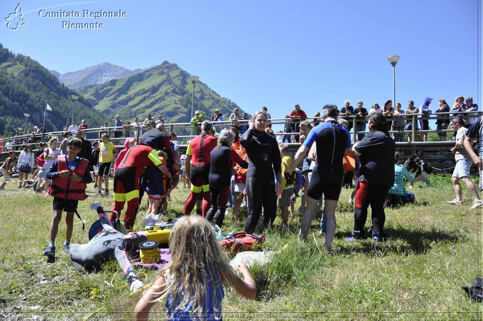 Pontechianale (CN) 7 Agosto 2016 - Dog Day - Croce Rossa Italiana - Comitato Regionale del Piemonte