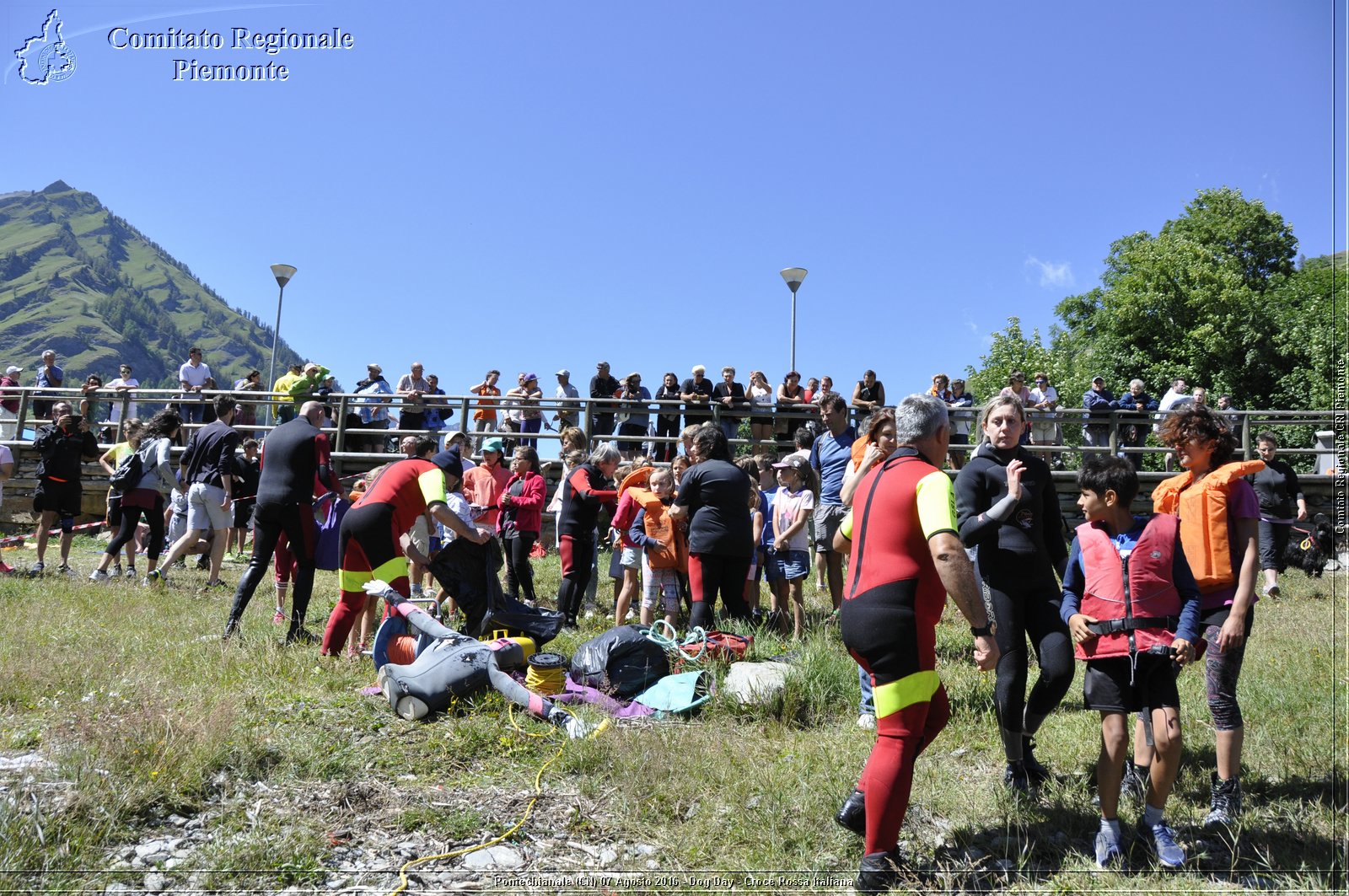 Pontechianale (CN) 7 Agosto 2016 - Dog Day - Croce Rossa Italiana - Comitato Regionale del Piemonte