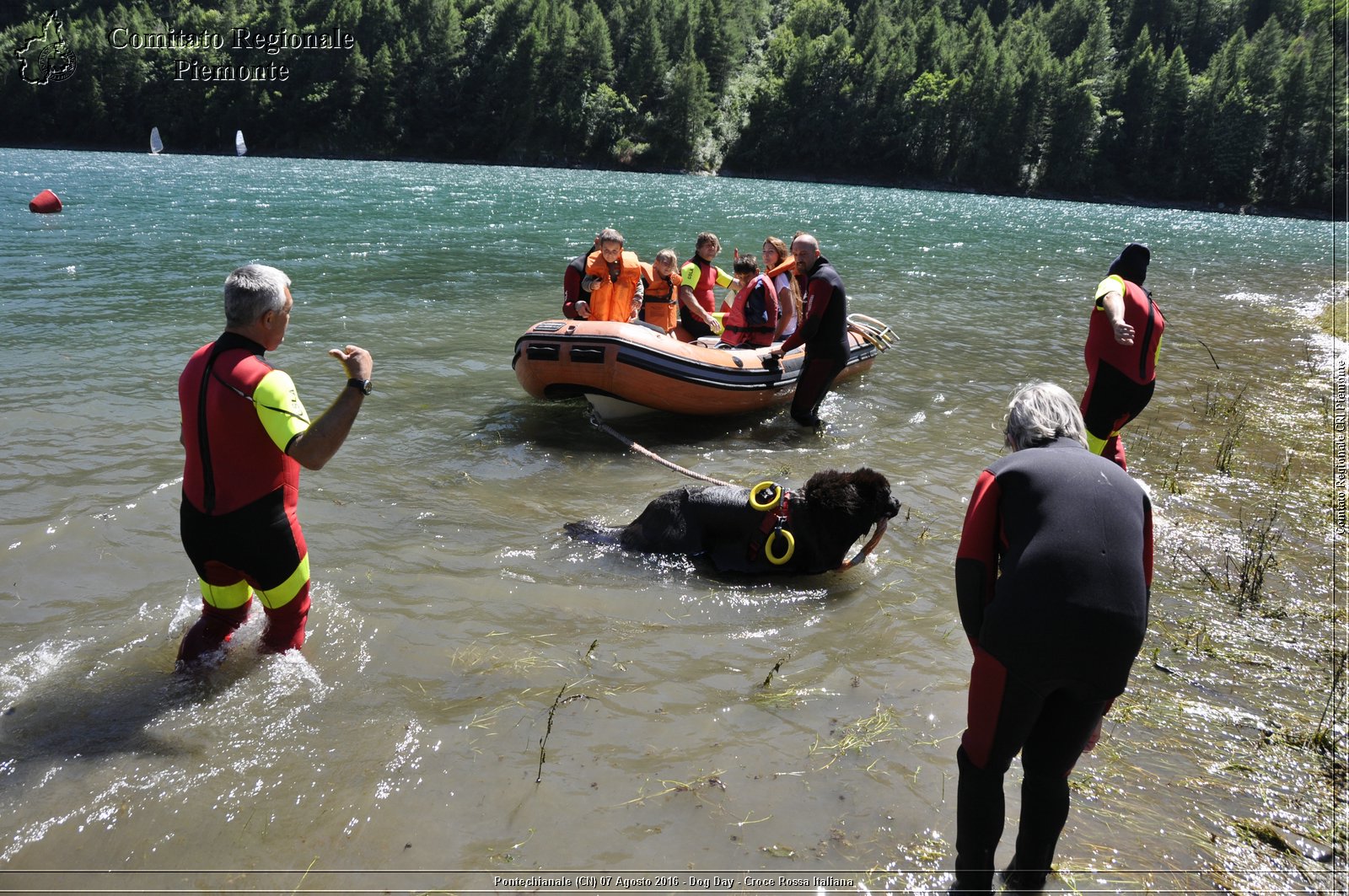 Pontechianale (CN) 7 Agosto 2016 - Dog Day - Croce Rossa Italiana - Comitato Regionale del Piemonte