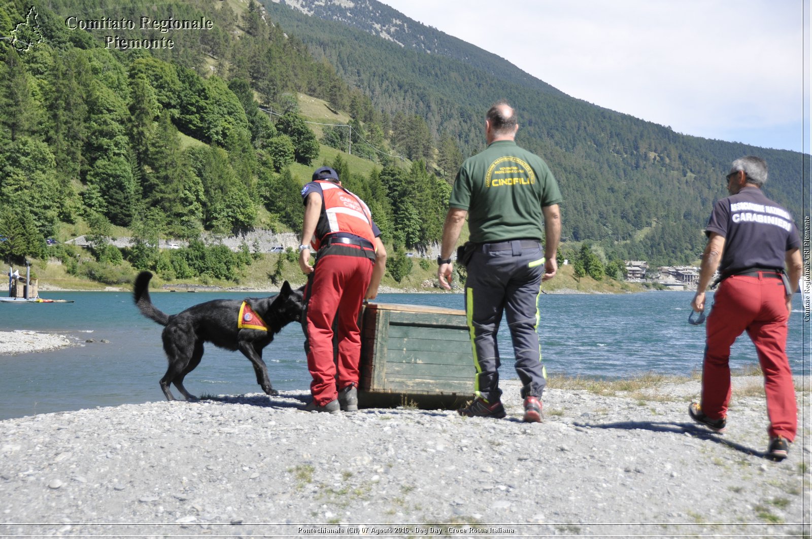 Pontechianale (CN) 7 Agosto 2016 - Dog Day - Croce Rossa Italiana - Comitato Regionale del Piemonte