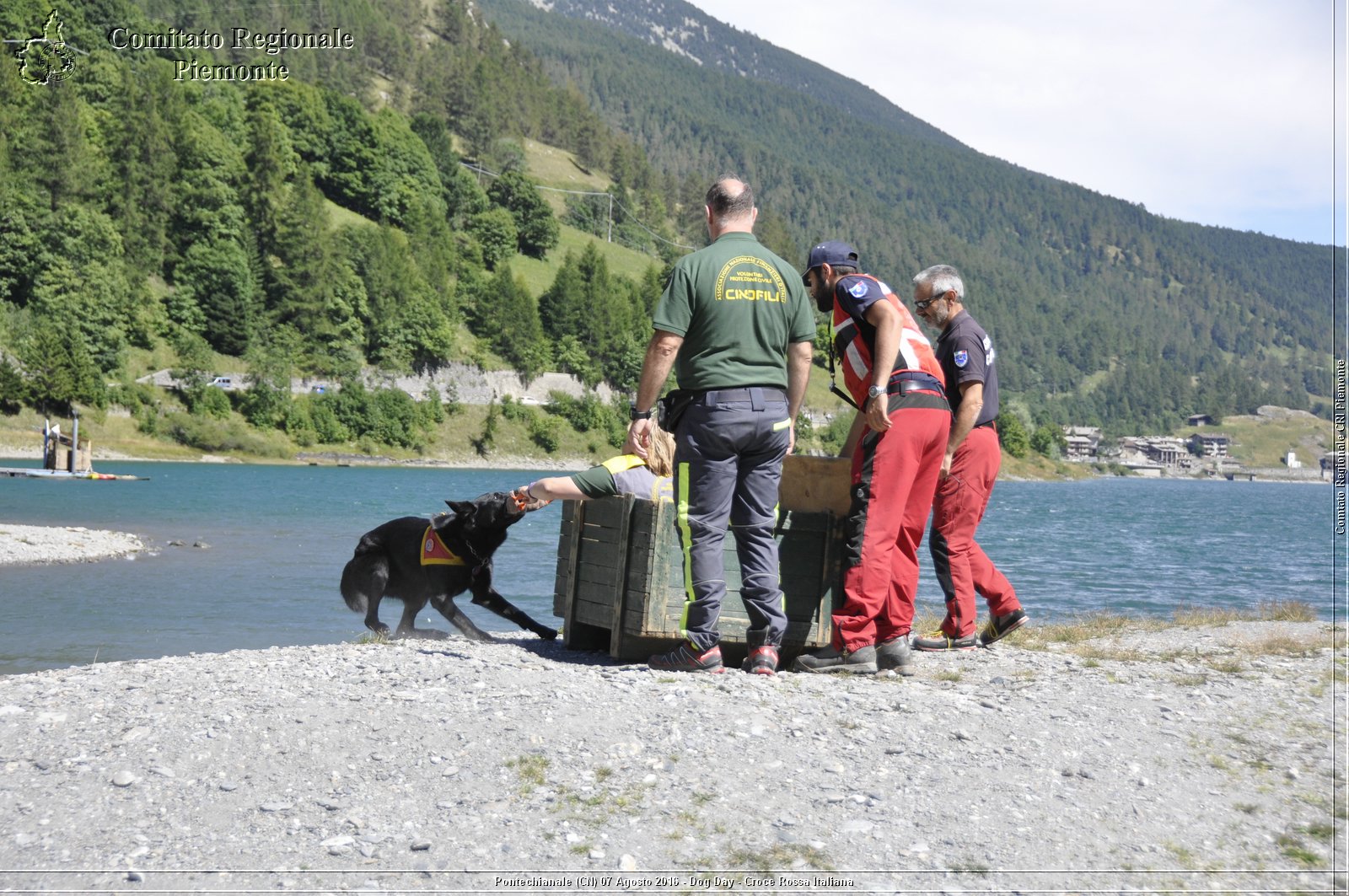 Pontechianale (CN) 7 Agosto 2016 - Dog Day - Croce Rossa Italiana - Comitato Regionale del Piemonte