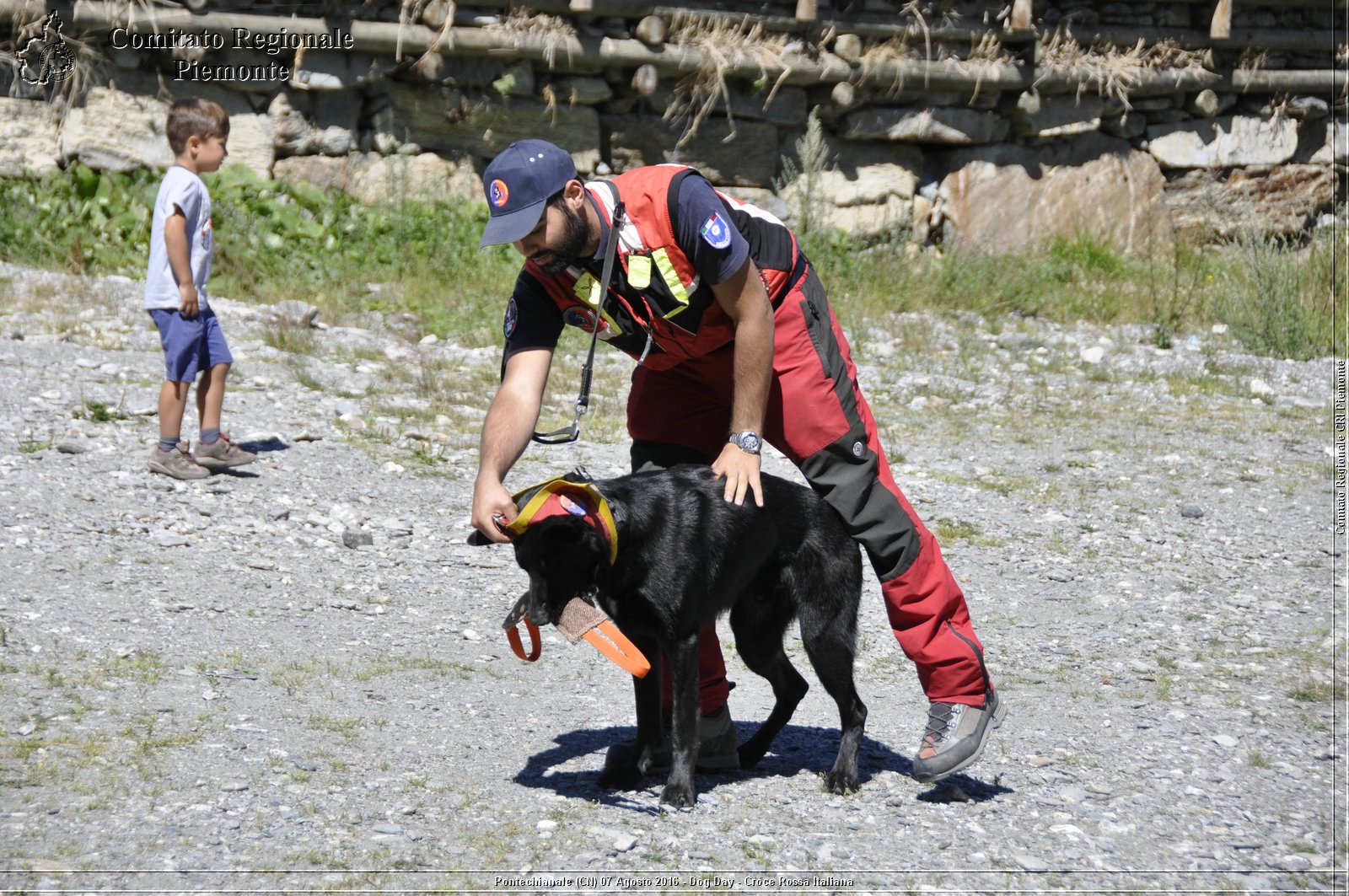 Pontechianale (CN) 7 Agosto 2016 - Dog Day - Croce Rossa Italiana - Comitato Regionale del Piemonte