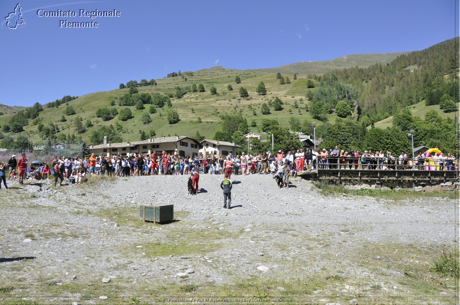 Pontechianale (CN) 7 Agosto 2016 - Dog Day - Croce Rossa Italiana - Comitato Regionale del Piemonte