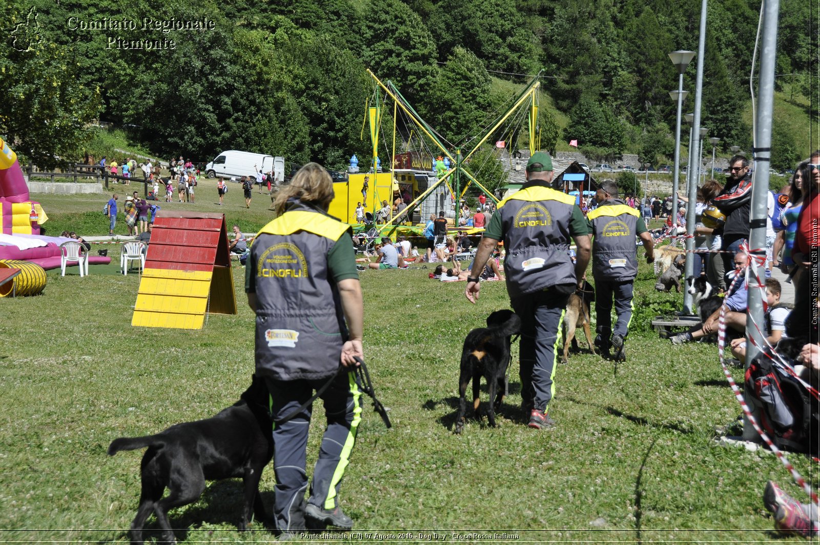 Pontechianale (CN) 7 Agosto 2016 - Dog Day - Croce Rossa Italiana - Comitato Regionale del Piemonte