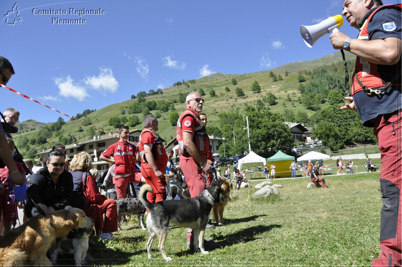 Pontechianale (CN) 7 Agosto 2016 - Dog Day - Croce Rossa Italiana - Comitato Regionale del Piemonte