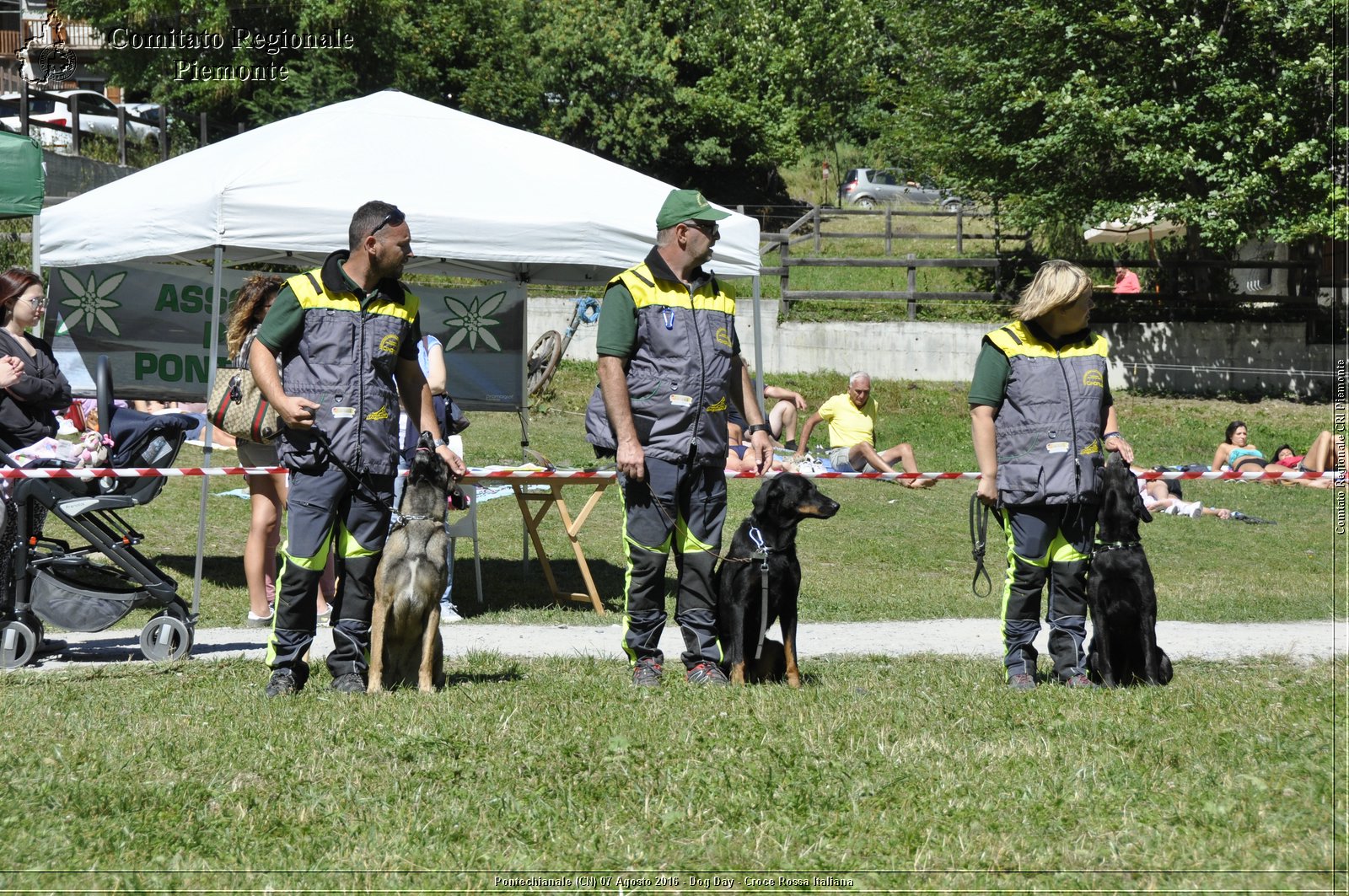 Pontechianale (CN) 7 Agosto 2016 - Dog Day - Croce Rossa Italiana - Comitato Regionale del Piemonte