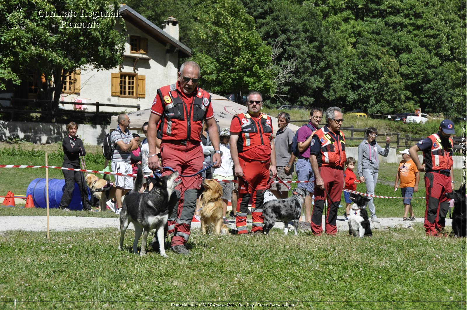 Pontechianale (CN) 7 Agosto 2016 - Dog Day - Croce Rossa Italiana - Comitato Regionale del Piemonte