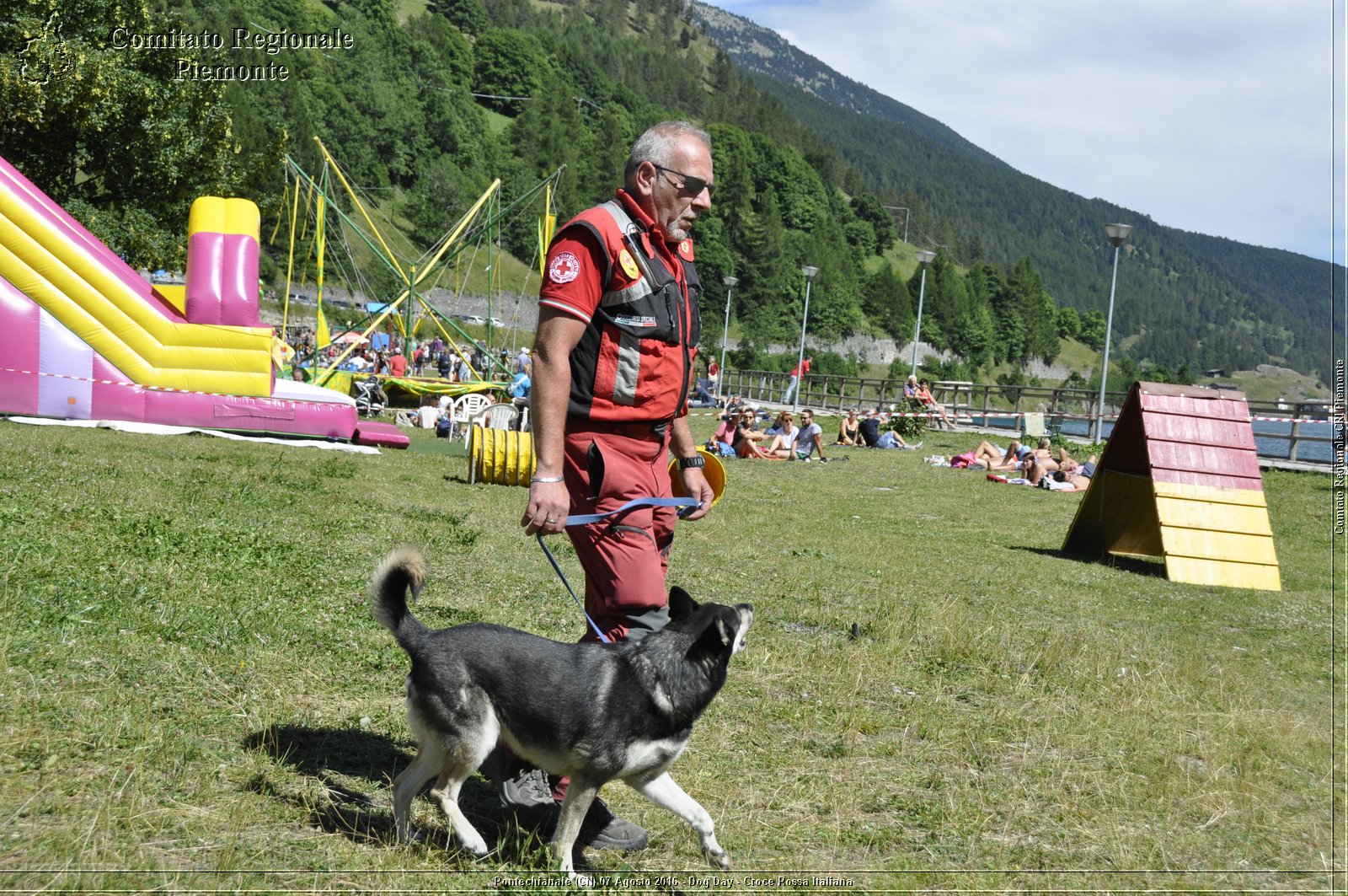 Pontechianale (CN) 7 Agosto 2016 - Dog Day - Croce Rossa Italiana - Comitato Regionale del Piemonte