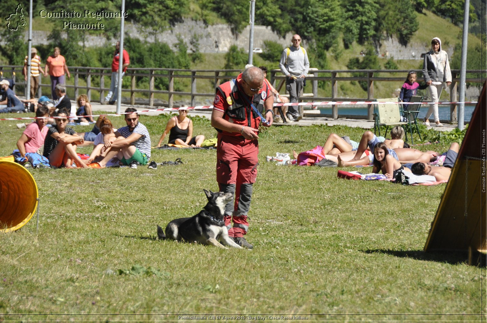 Pontechianale (CN) 7 Agosto 2016 - Dog Day - Croce Rossa Italiana - Comitato Regionale del Piemonte