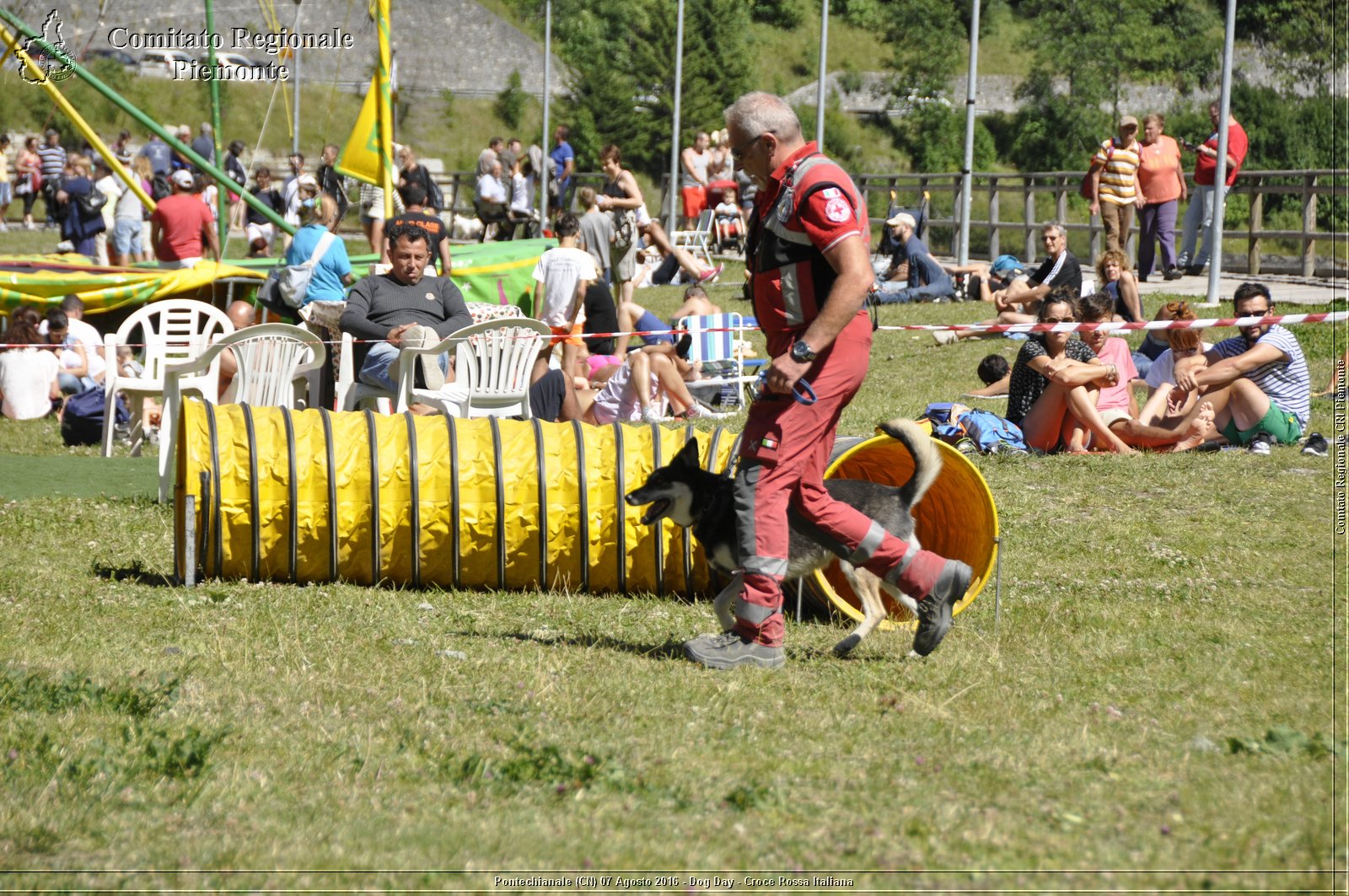 Pontechianale (CN) 7 Agosto 2016 - Dog Day - Croce Rossa Italiana - Comitato Regionale del Piemonte