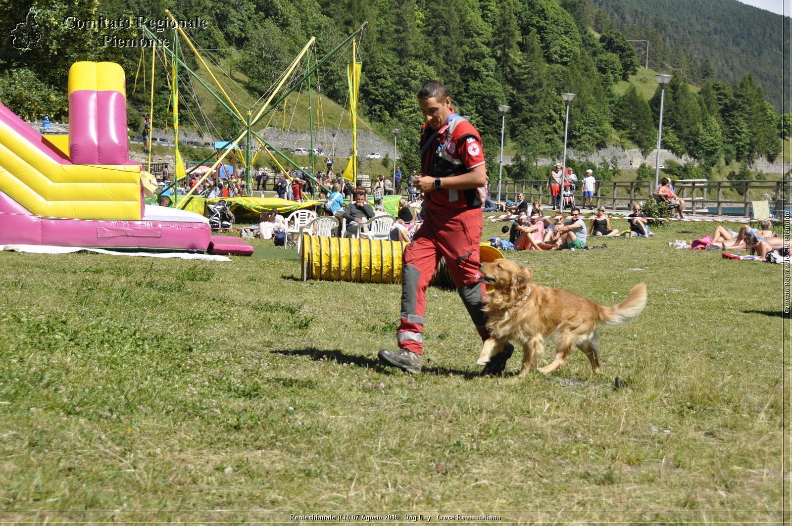 Pontechianale (CN) 7 Agosto 2016 - Dog Day - Croce Rossa Italiana - Comitato Regionale del Piemonte