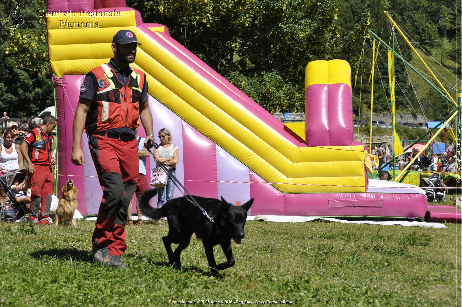 Pontechianale (CN) 7 Agosto 2016 - Dog Day - Croce Rossa Italiana - Comitato Regionale del Piemonte