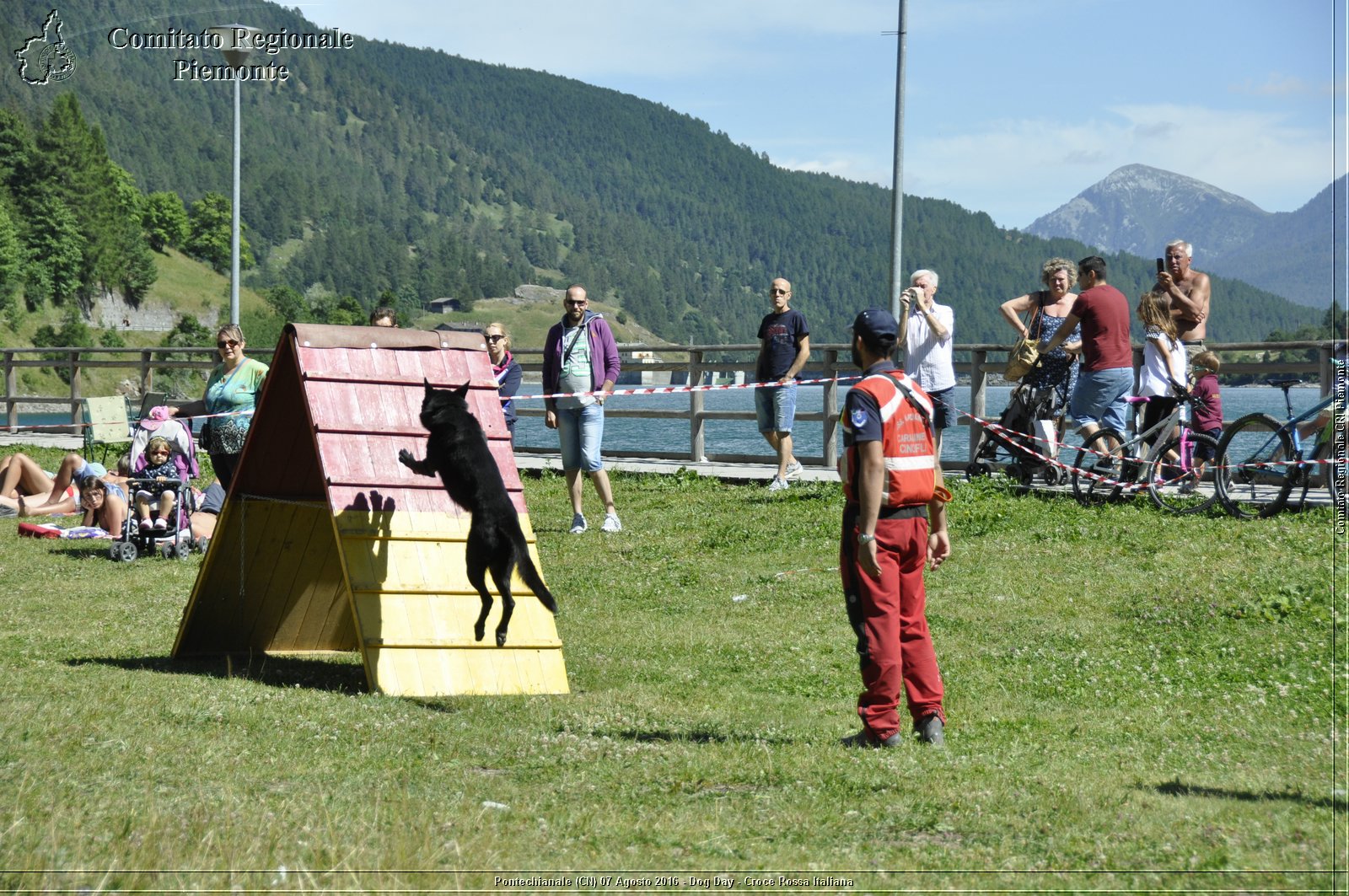 Pontechianale (CN) 7 Agosto 2016 - Dog Day - Croce Rossa Italiana - Comitato Regionale del Piemonte