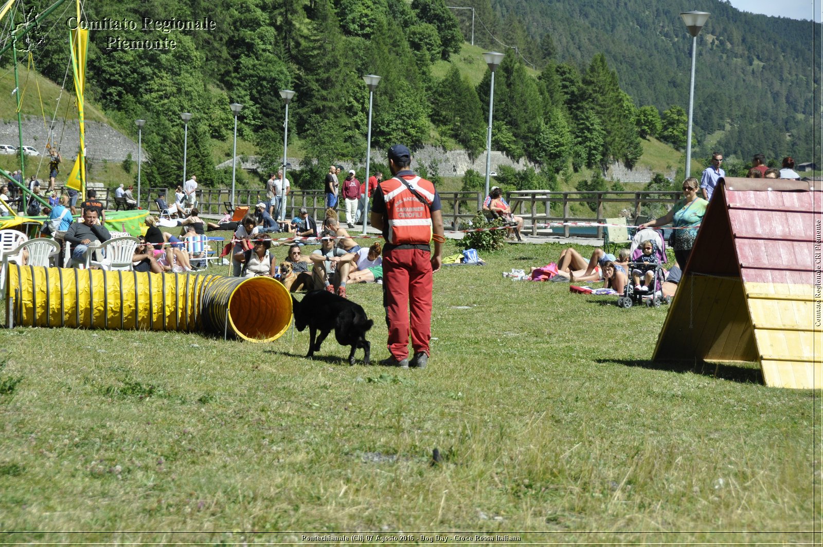 Pontechianale (CN) 7 Agosto 2016 - Dog Day - Croce Rossa Italiana - Comitato Regionale del Piemonte