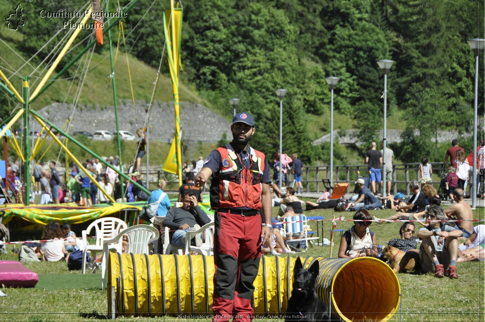 Pontechianale (CN) 7 Agosto 2016 - Dog Day - Croce Rossa Italiana - Comitato Regionale del Piemonte