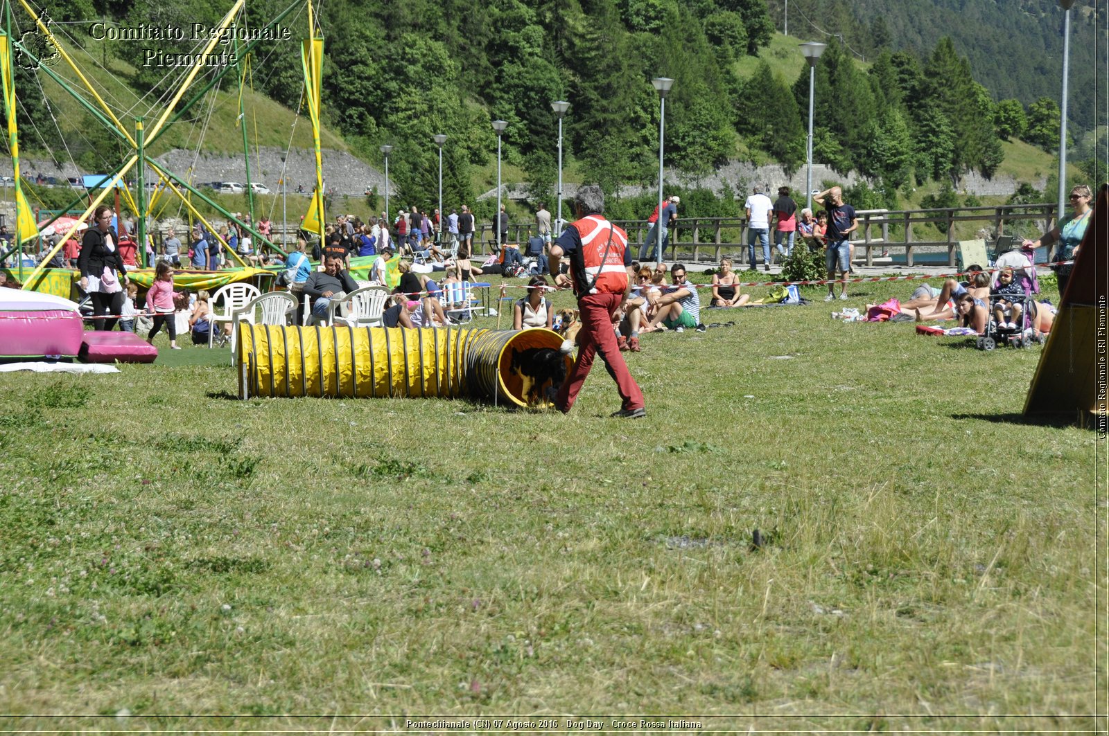 Pontechianale (CN) 7 Agosto 2016 - Dog Day - Croce Rossa Italiana - Comitato Regionale del Piemonte