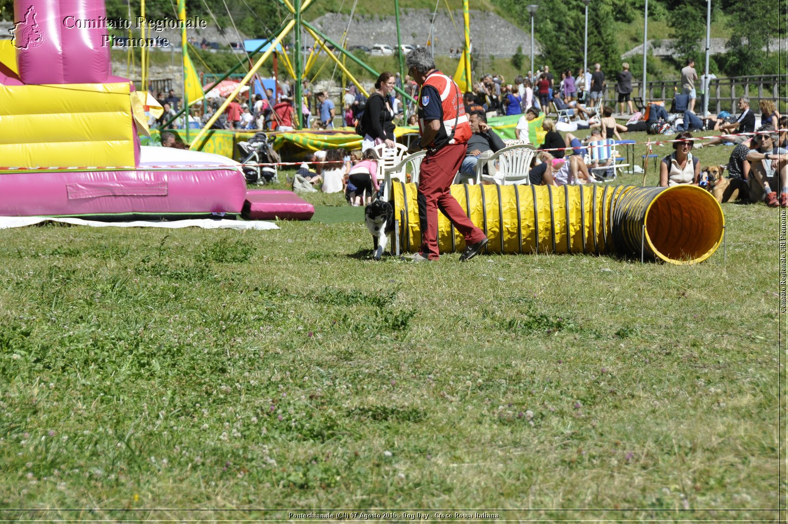 Pontechianale (CN) 7 Agosto 2016 - Dog Day - Croce Rossa Italiana - Comitato Regionale del Piemonte