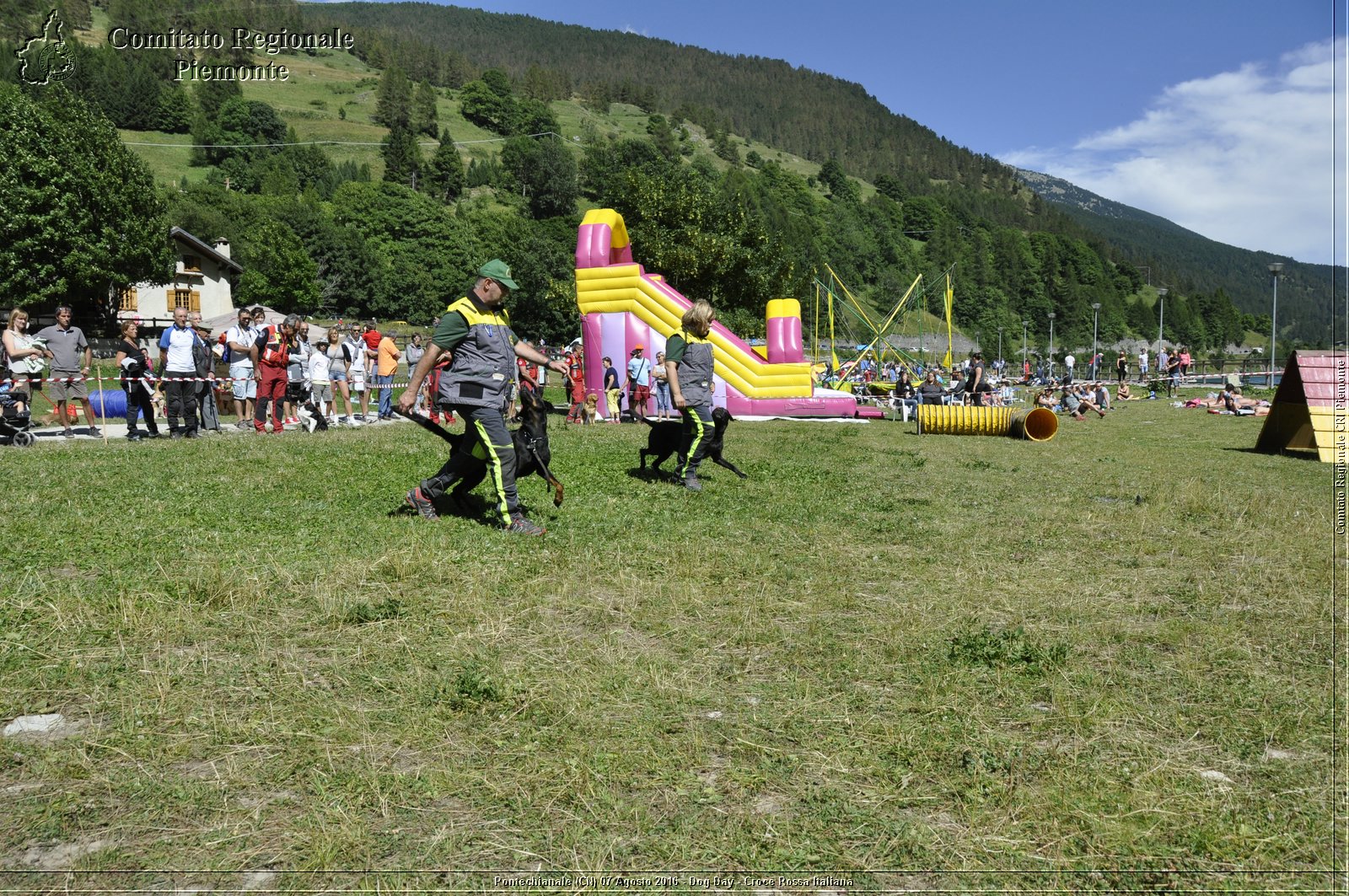 Pontechianale (CN) 7 Agosto 2016 - Dog Day - Croce Rossa Italiana - Comitato Regionale del Piemonte