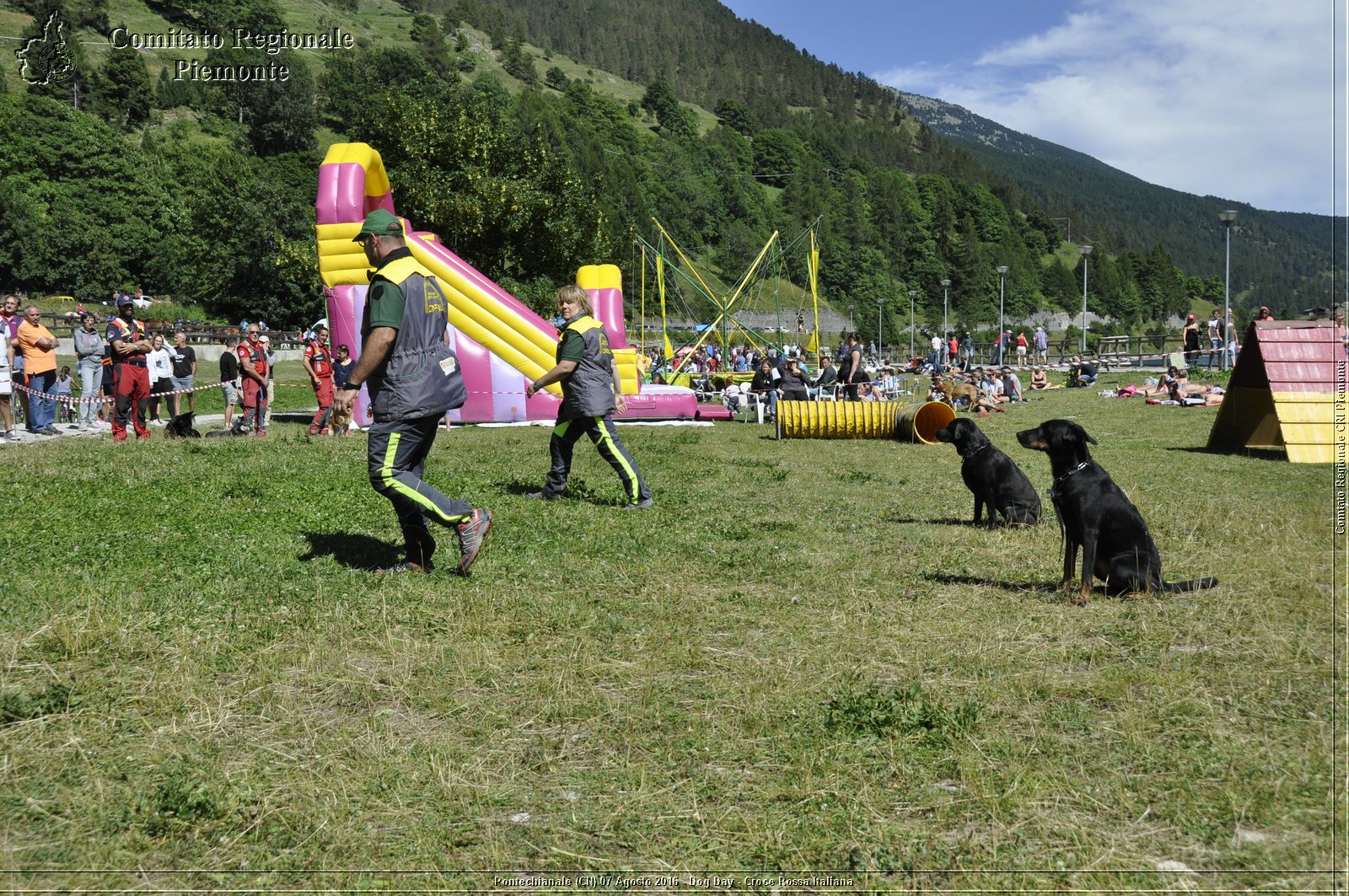 Pontechianale (CN) 7 Agosto 2016 - Dog Day - Croce Rossa Italiana - Comitato Regionale del Piemonte