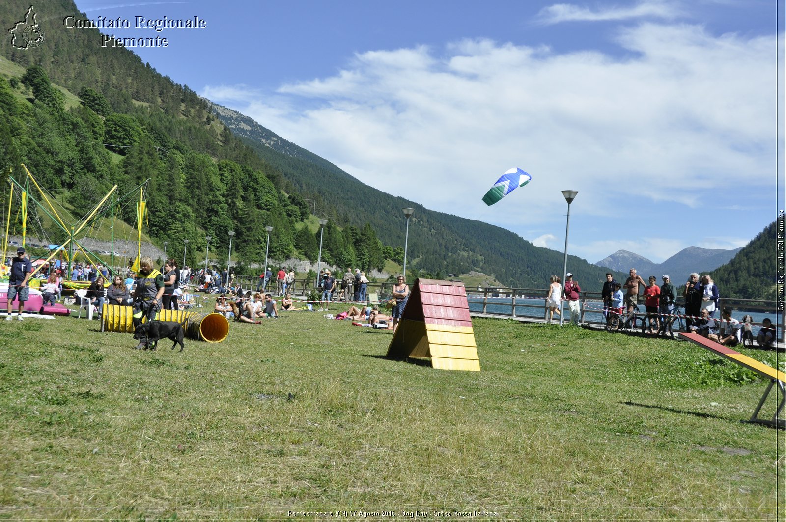 Pontechianale (CN) 7 Agosto 2016 - Dog Day - Croce Rossa Italiana - Comitato Regionale del Piemonte