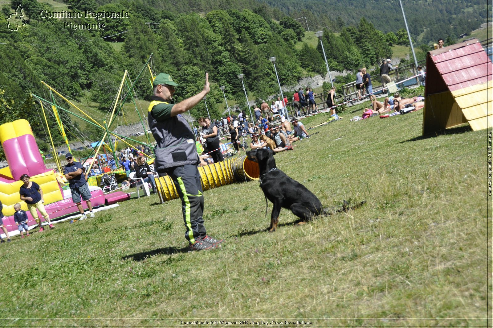 Pontechianale (CN) 7 Agosto 2016 - Dog Day - Croce Rossa Italiana - Comitato Regionale del Piemonte