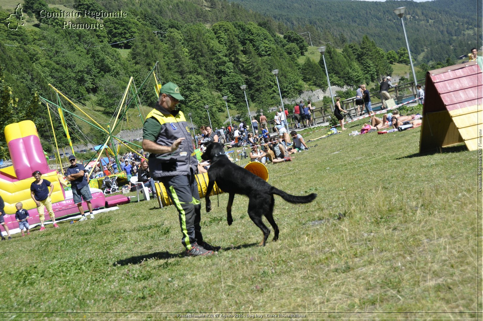 Pontechianale (CN) 7 Agosto 2016 - Dog Day - Croce Rossa Italiana - Comitato Regionale del Piemonte