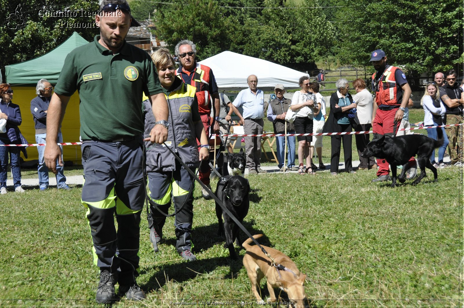 Pontechianale (CN) 7 Agosto 2016 - Dog Day - Croce Rossa Italiana - Comitato Regionale del Piemonte