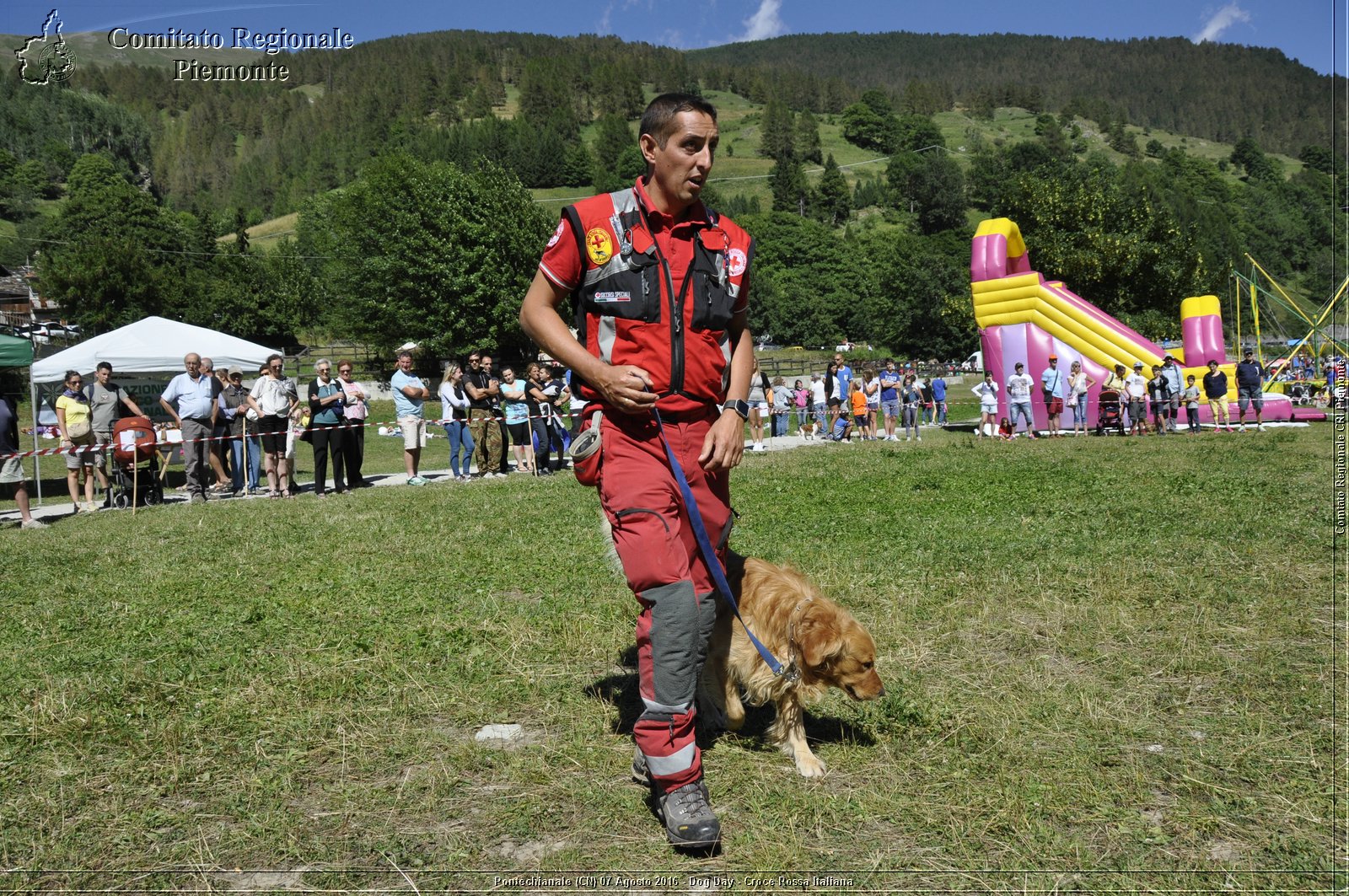 Pontechianale (CN) 7 Agosto 2016 - Dog Day - Croce Rossa Italiana - Comitato Regionale del Piemonte