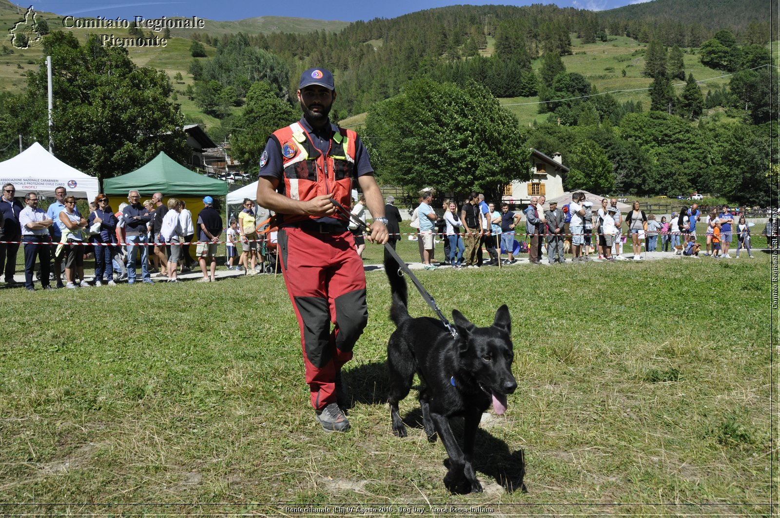 Pontechianale (CN) 7 Agosto 2016 - Dog Day - Croce Rossa Italiana - Comitato Regionale del Piemonte