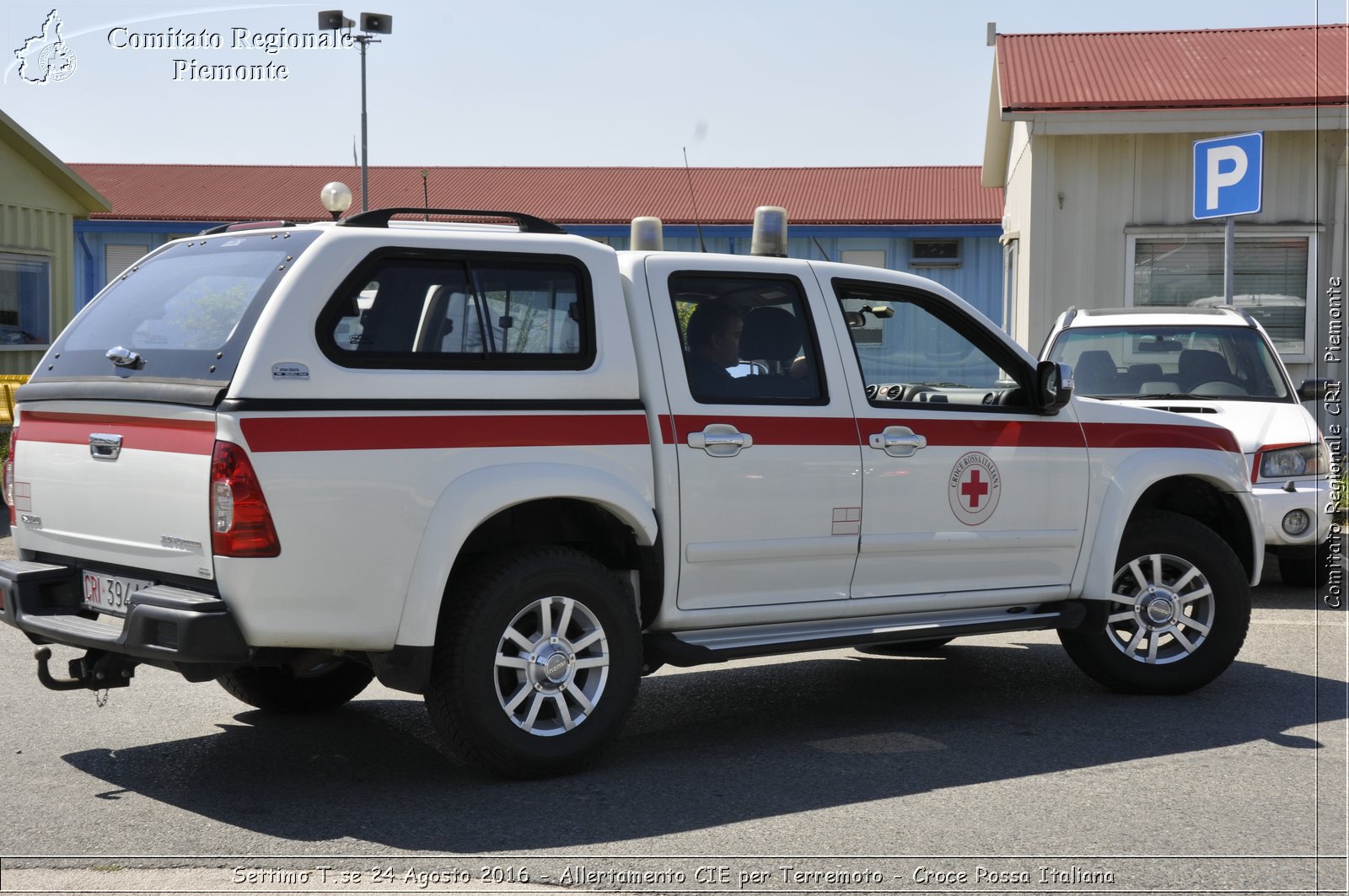 Settimo T.se 24 Agosto 2016 - Allertamento CIE per Terremoto - Croce Rossa Italiana- Comitato Regionale del Piemonte