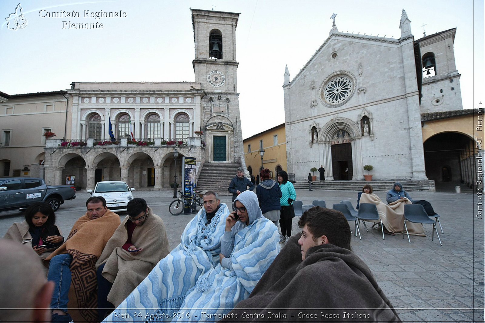 Rieti 24 Agosto 2016 - Terremoto Centro Italia- Croce Rossa Italiana- Comitato Regionale del Piemonte