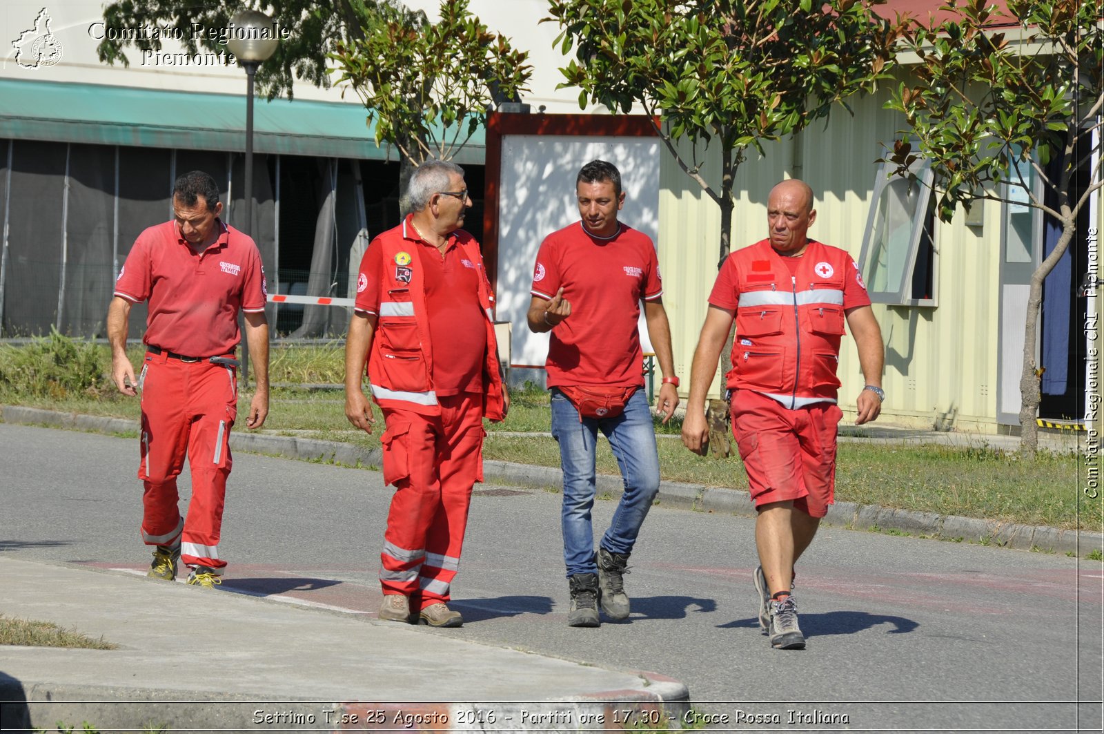 Settimo T.se 25 Agosto 2016 - Partiti ore 17,30 - Croce Rossa Italiana- Comitato Regionale del Piemonte