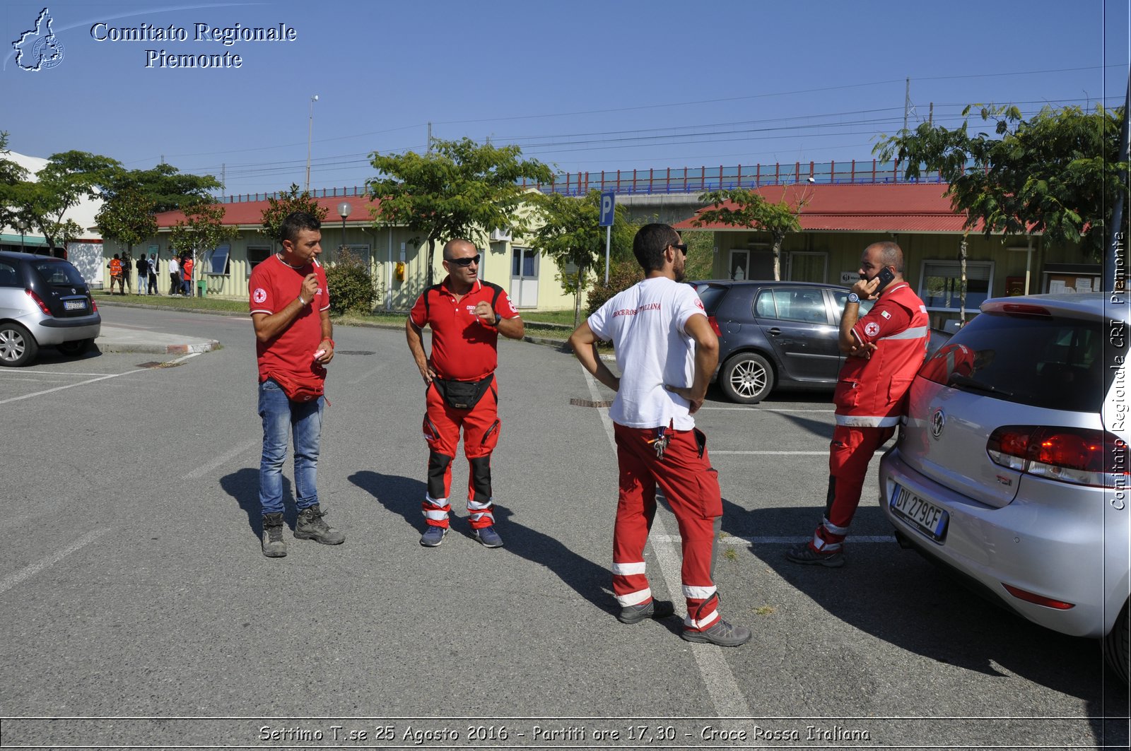 Settimo T.se 25 Agosto 2016 - Partiti ore 17,30 - Croce Rossa Italiana- Comitato Regionale del Piemonte