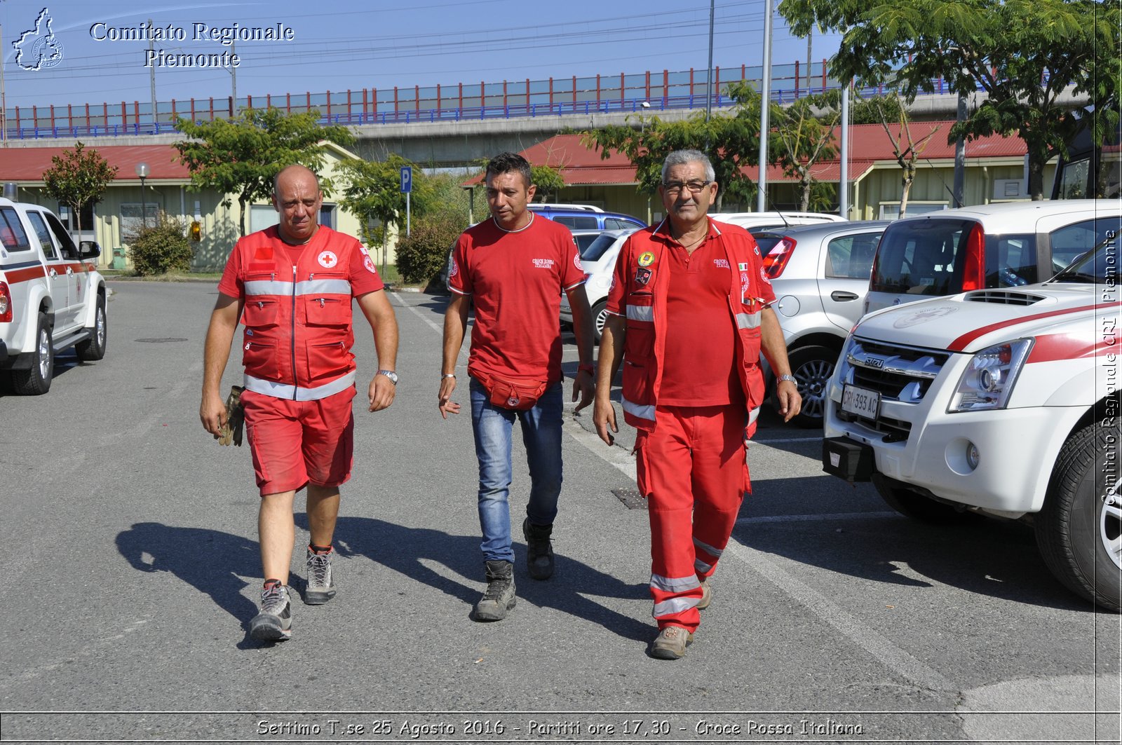 Settimo T.se 25 Agosto 2016 - Partiti ore 17,30 - Croce Rossa Italiana- Comitato Regionale del Piemonte