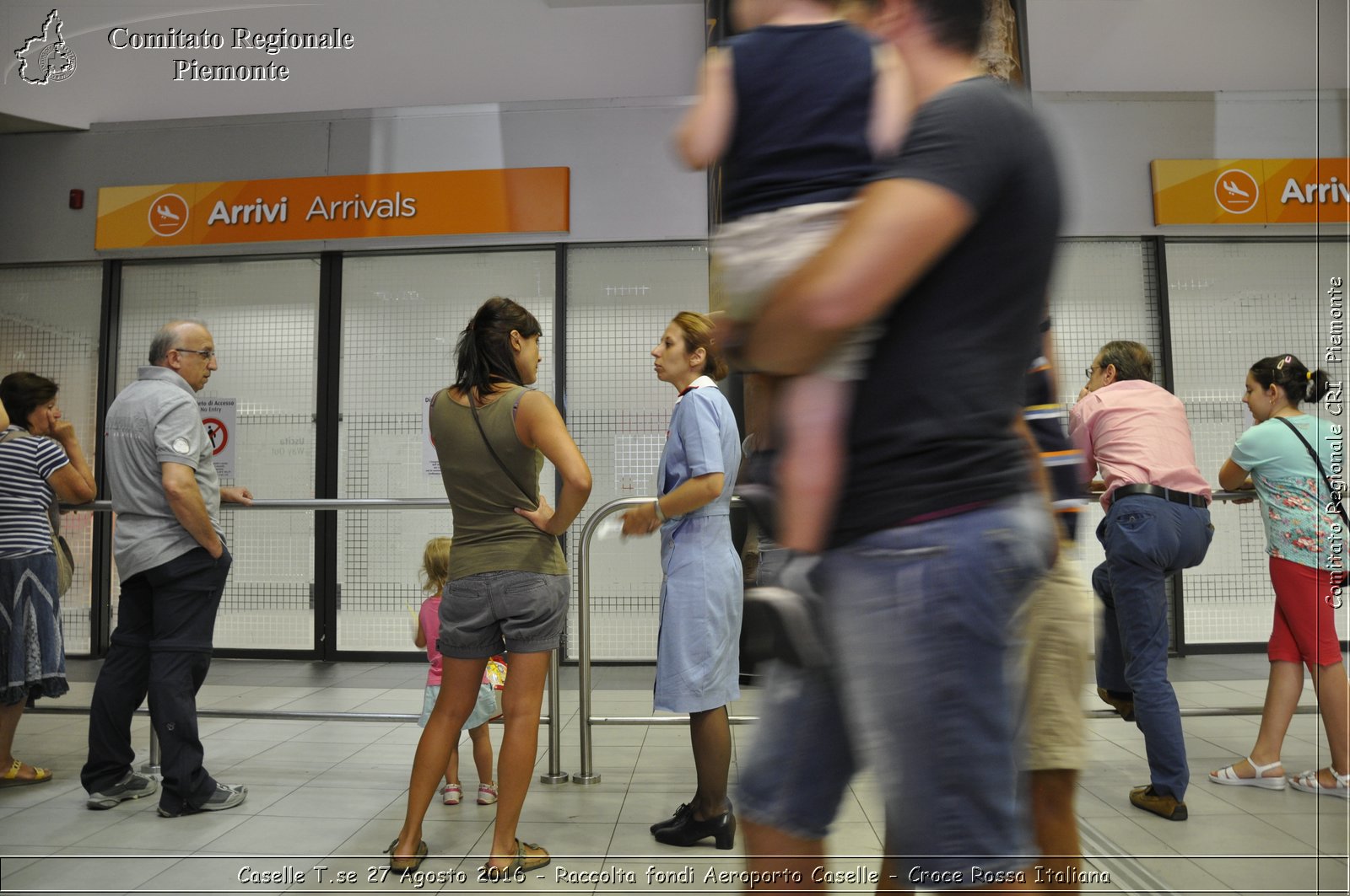 Caselle T.se 27 Agosto 2016 - Raccolta fondi Aeroporto Caselle - Croce Rossa Italiana- Comitato Regionale del Piemonte